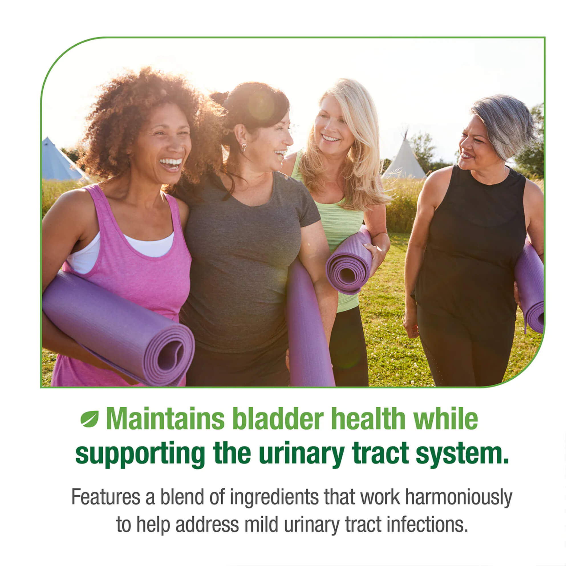 Bladder & Yeast Infection Relief - Natural Supplement for Urinary Tract Health | Supports Women's Wellness & Comfort | Perfect for Daily Use & Travel