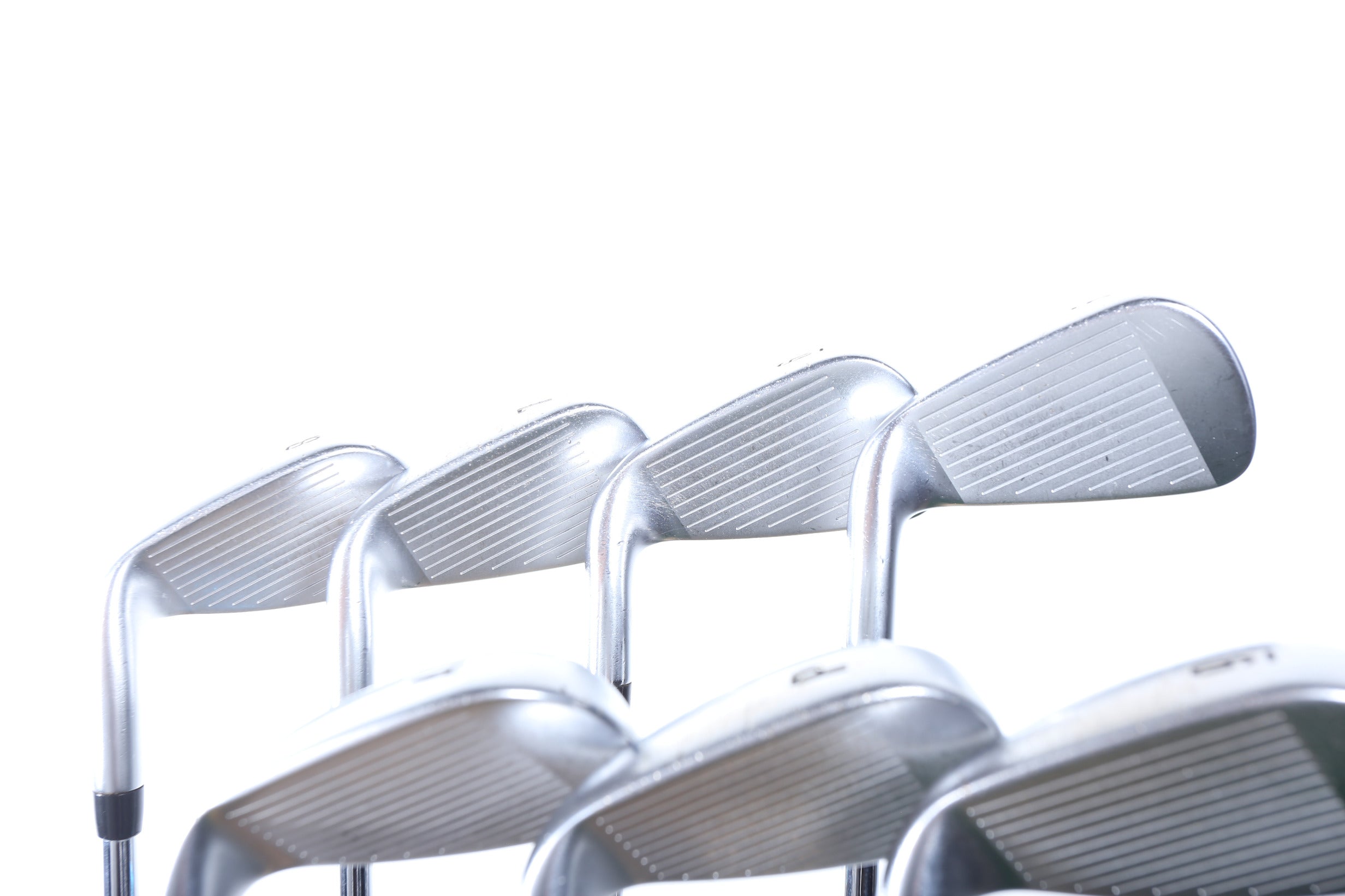 Used Callaway Apex 21 Iron Set 5-AW Right Handed Stiff Flex Golf Clubs for Men - Perfect for Mid-Handicap Players on the Course