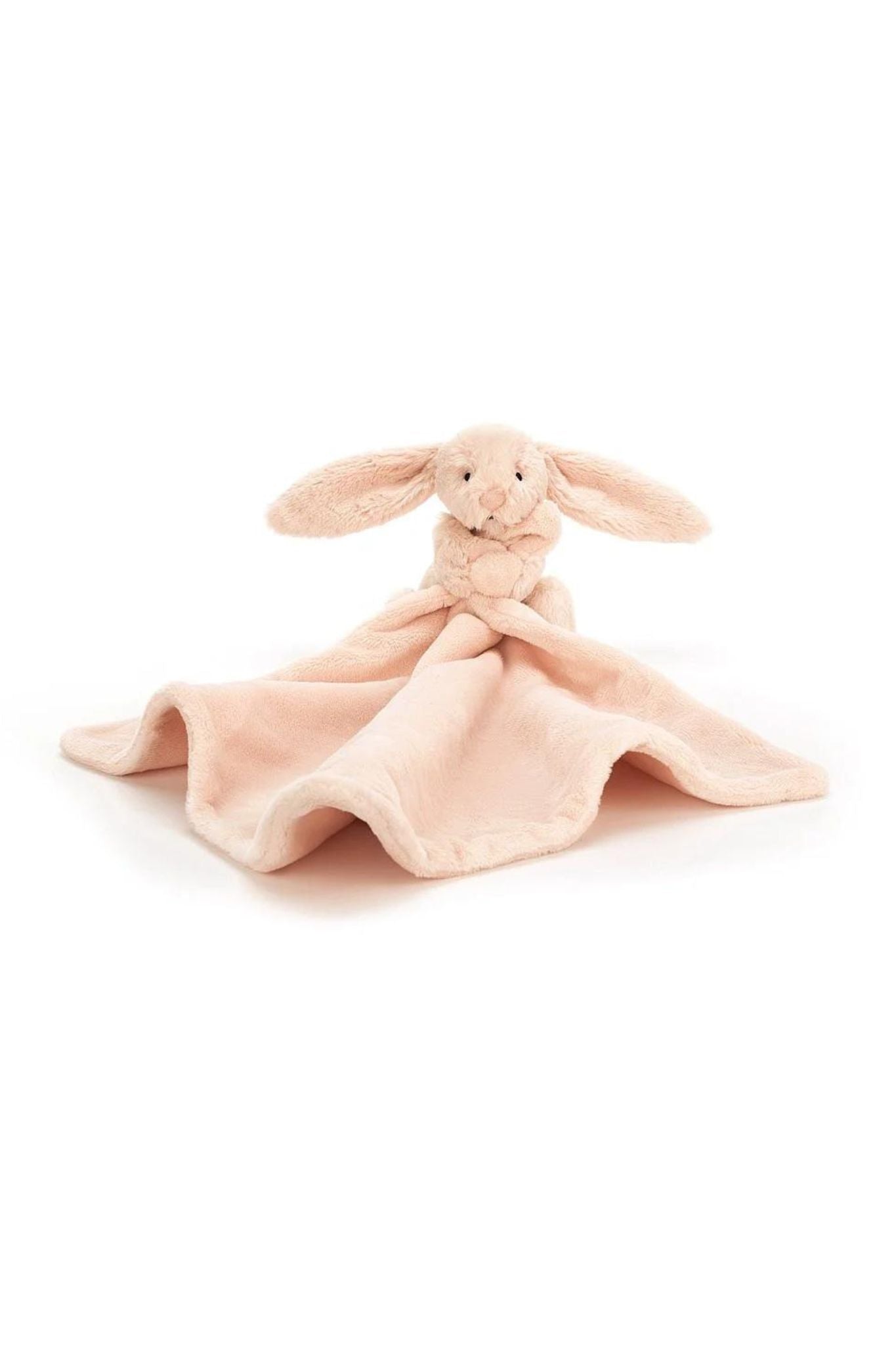 Jellycat Bashful Blush Bunny Soother Plush Toy - Soft Comforting Stuffed Animal for Babies & Toddlers - Perfect for Nursery, Gifts, and Cuddling