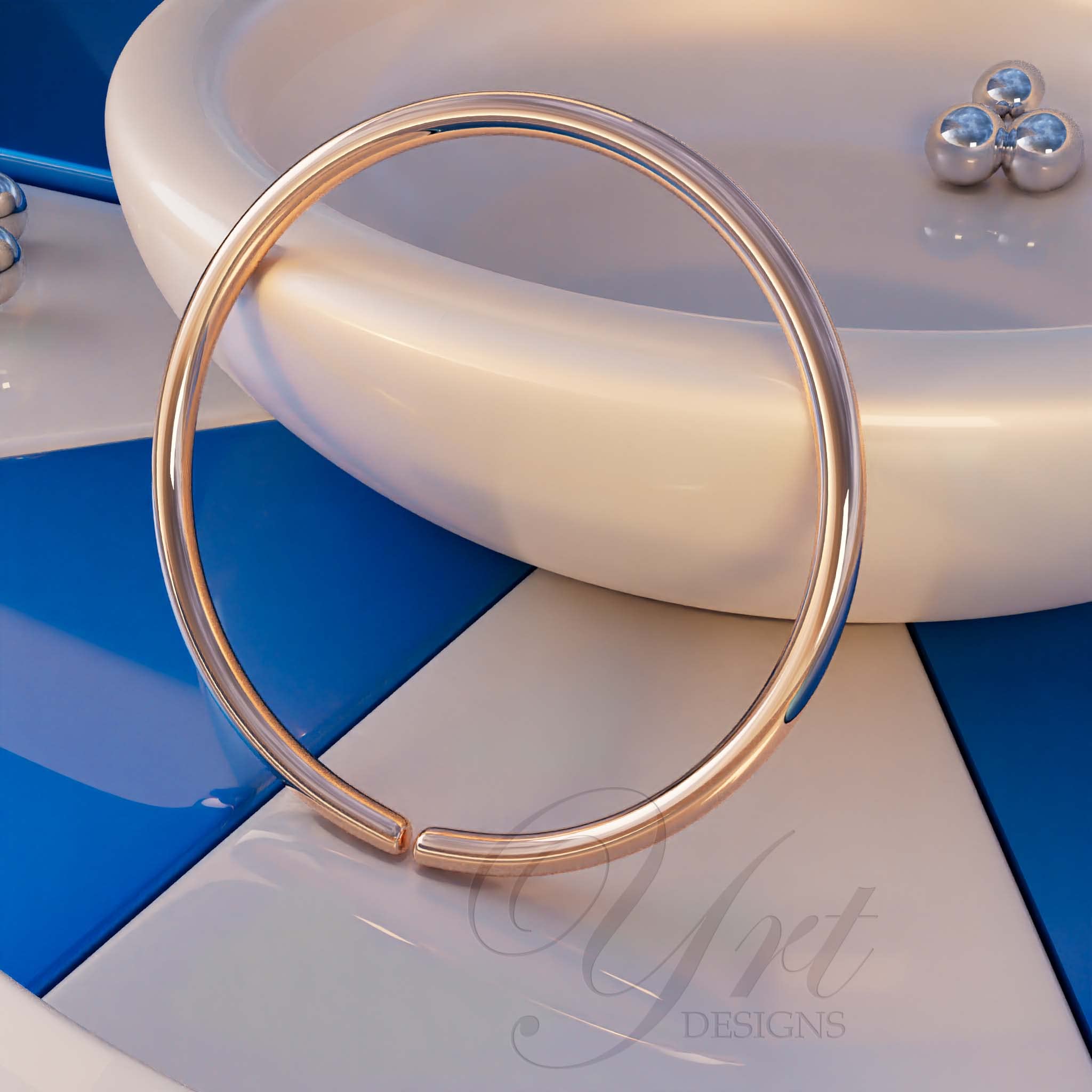 14K Rose Gold Tiny Nose Ring - 24 Gauge 8mm Snug Hoop for Thin Nose Piercings | Perfect for Everyday Wear, Special Occasions & Minimalist Jewelry Lovers