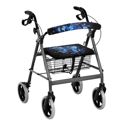 Blue Butterfly Flowers-add