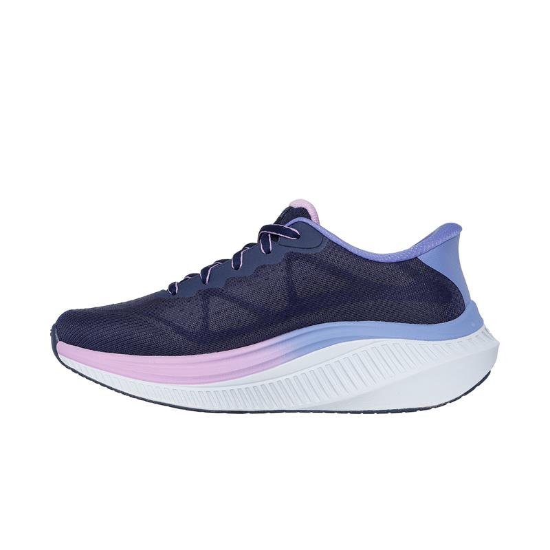 Skechers Slip Ins Go Walk Max Cushion Arch Fit Sneakers - Comfortable Walking Shoes for Men & Women - Perfect for Walking, Travel & Everyday Wear (Style #125582/NVLV)