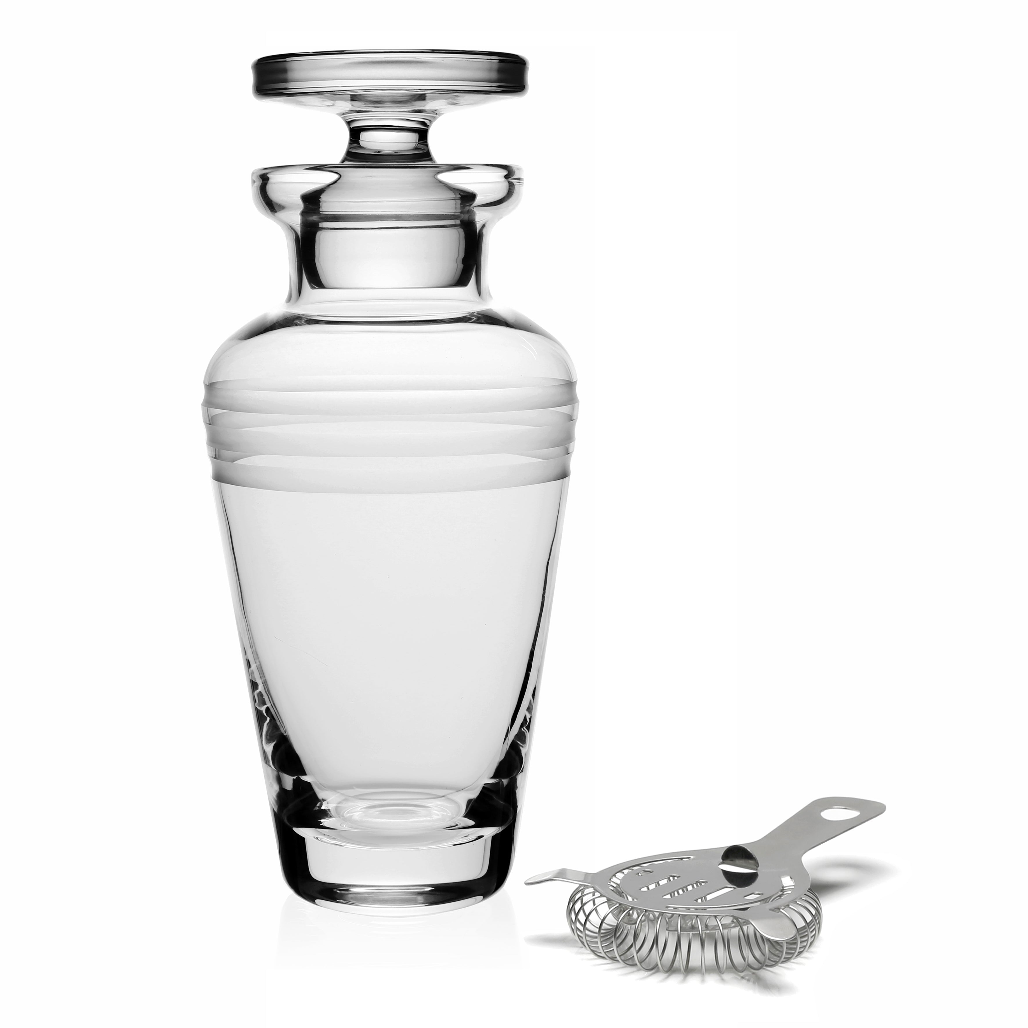 Premium Madison Cocktail Shaker & Strainer Set - 18/8 Stainless Steel Bar Mixing Tools for Professional & Home Bartenders - Perfect for Mojitos, Martinis & Cocktail Parties