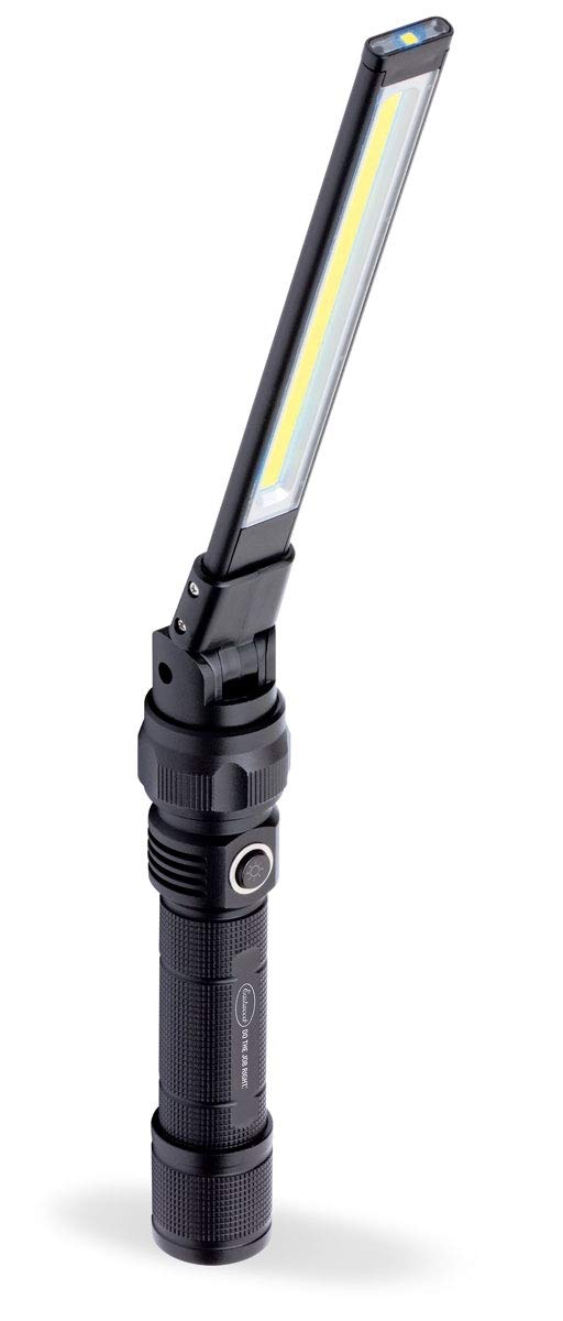 Eastwood COB Portable LED Work Light with Magnetic Base - Ultra Bright 1000 Lumens, Rechargeable Battery, Slim Design for Mechanics, Construction, Camping & Emergency Lighting