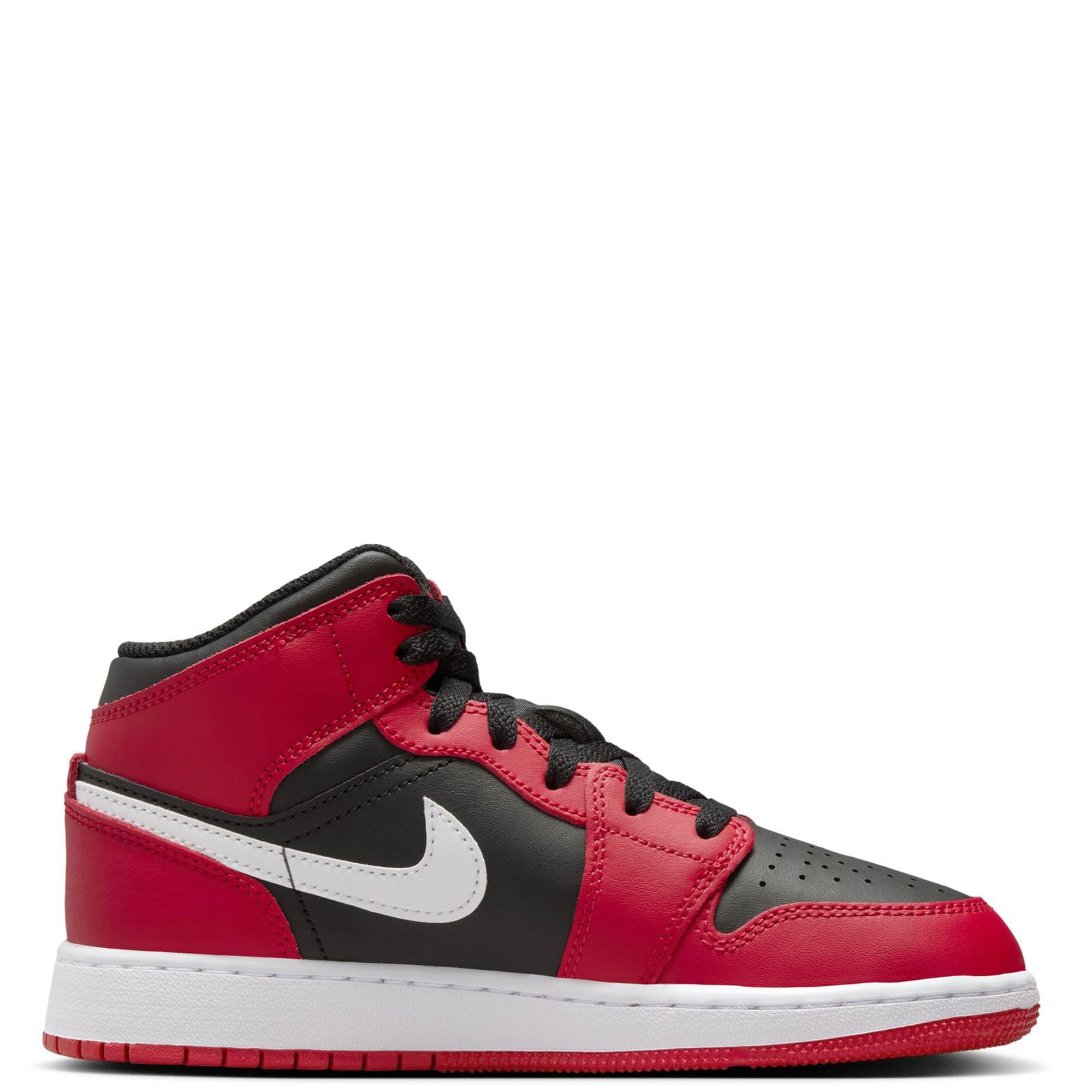 Air Jordan 1 Mid (GS) Big Kids Basketball Shoes - Comfortable Sneakers for Boys & Girls - Perfect for School, Sports & Casual Wear