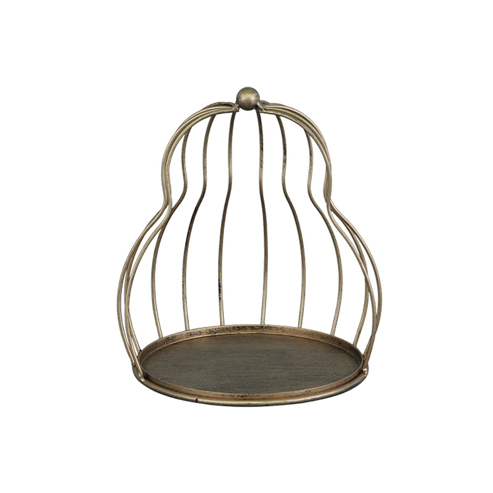 Vintage Metal Cake Stand - Retro Multi-Tier Dessert Display for Wedding, Party & Home Decor - Elegant Pastry Serving Tray & Decorative Cake Plate (Size B) | Perfect for Birthday Celebrations, Tea Parties & Bakery Showcases