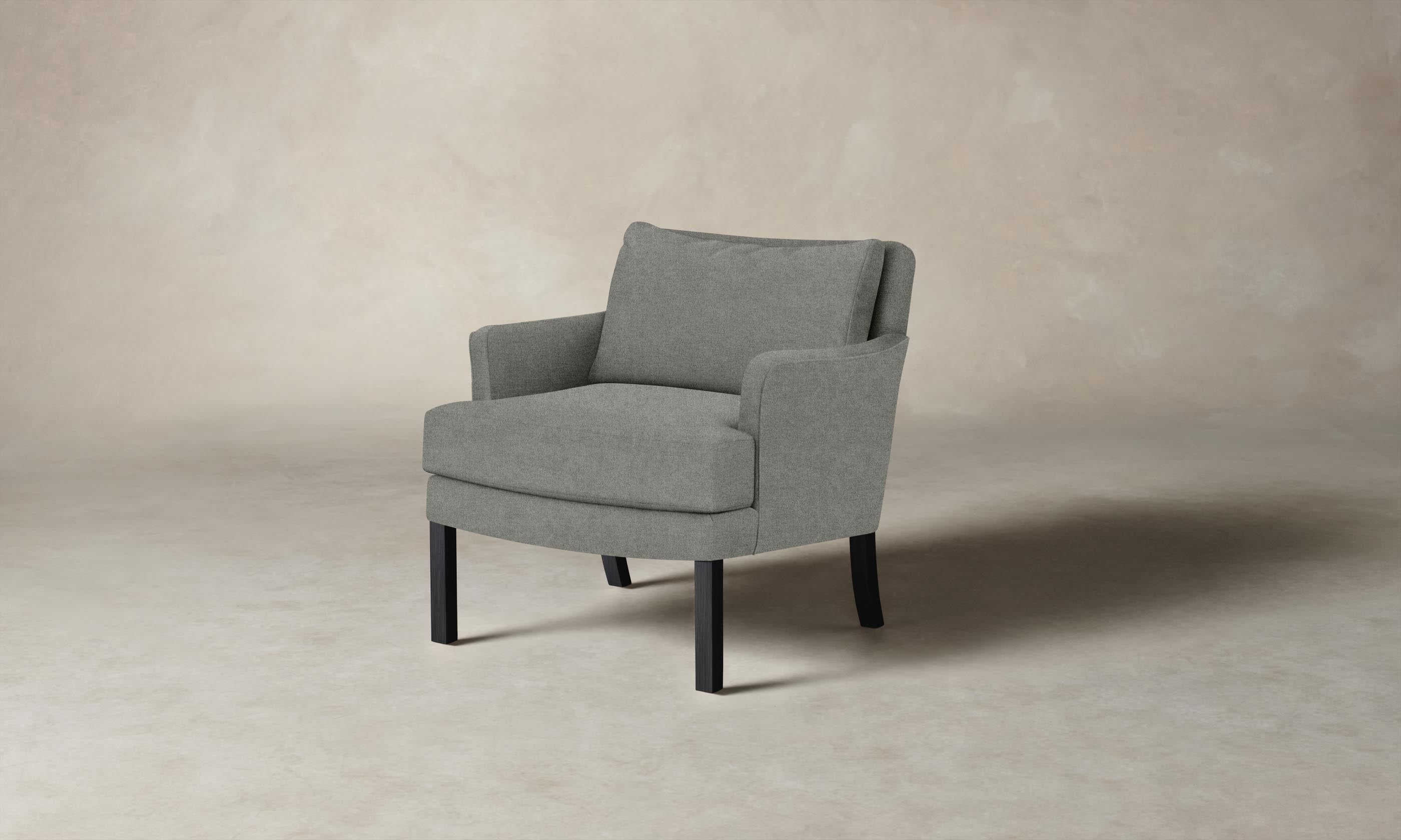 Premium Kaye Chair with Merino Granite Fabric - Stylish & Comfortable Seating for Home Office, Living Room, and Lounge Areas