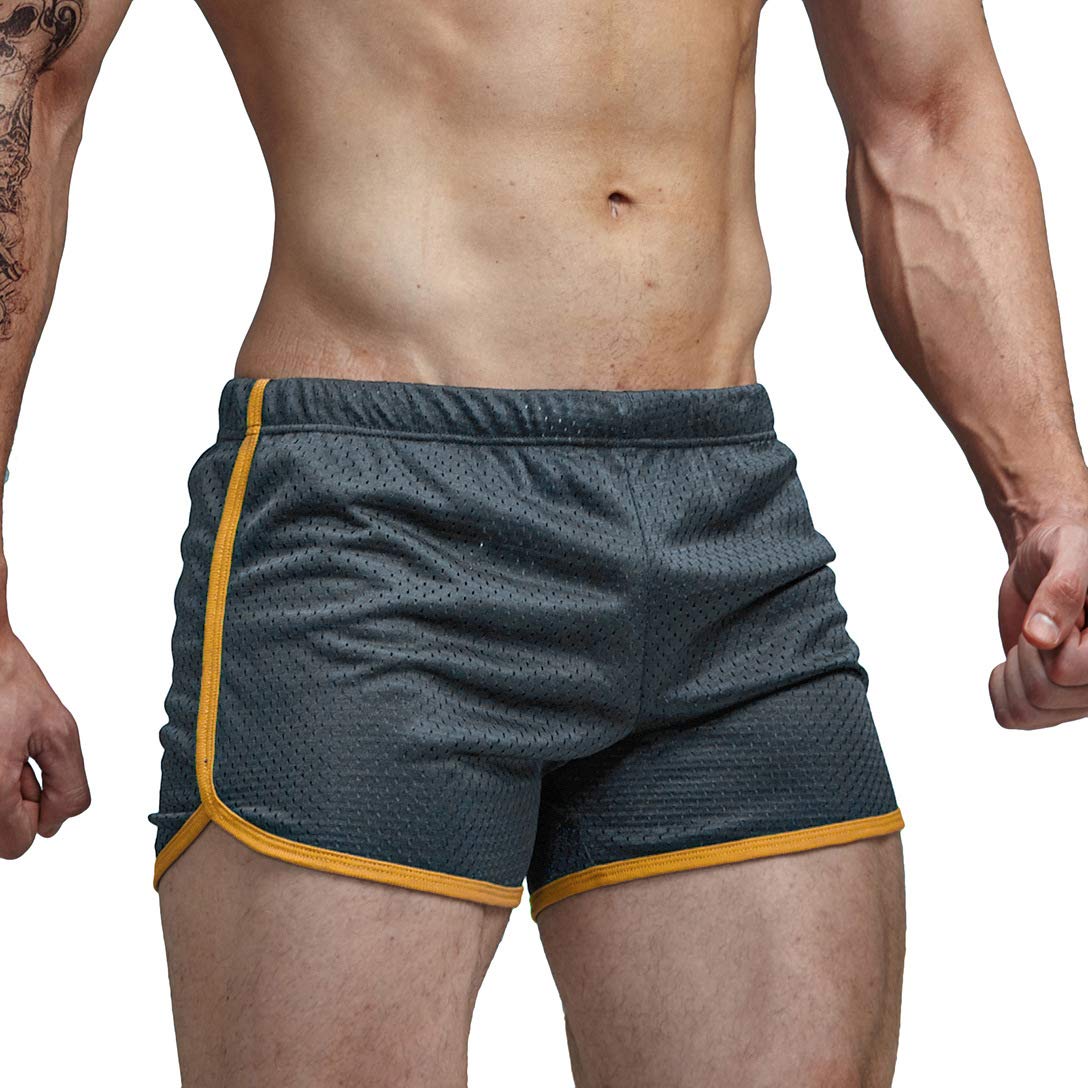 **AIMPACT Men's Running Shorts - Breathable Workout Gym Shorts for Men, Sexy Booty Shorts - Perfect for Jogging, Training & Fitness**