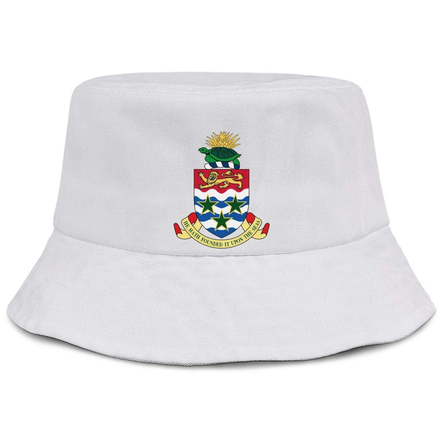 Bucket Hat Cayman Islands - Official Emblem Fishing Hat, Packable Beach Sun Hat for Outdoor Activities | Perfect for Fishing, Beach Trips & Summer Adventures
