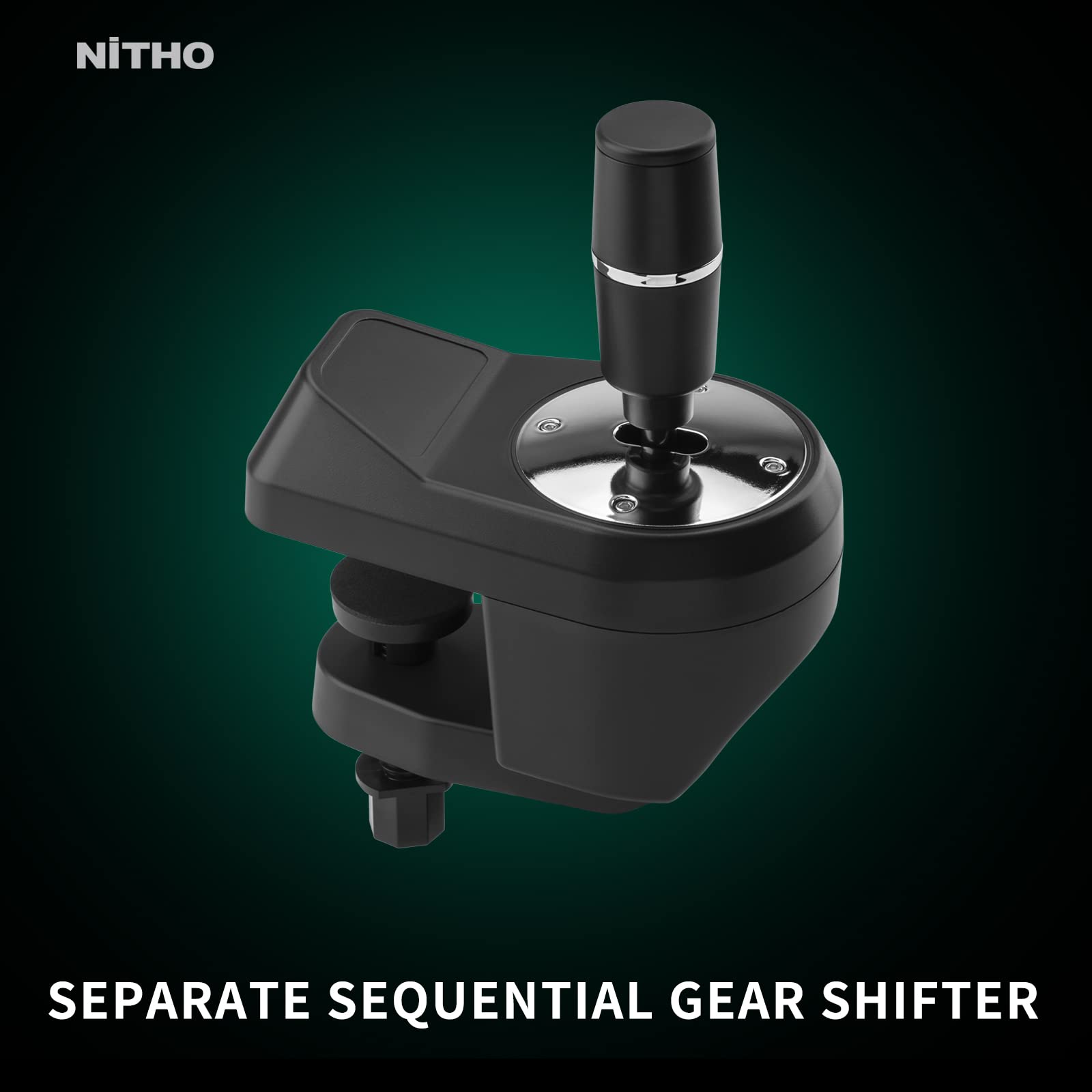 NITHO Drive Pro ONE 270 Degree Gaming Steering Wheel with Pedals & Shifter - Compatible with PS4, PC, Xbox One, Xbox Series X/S & Switch - Zero Dead Zone Racing Wheel for Simulation Games & Drifting