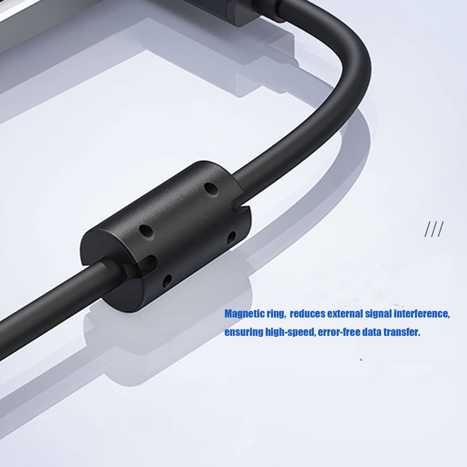 Alitutumao 5FT USB 2.0 Printer Cable - High Speed USB A to B Cord for Canon, HP, Brother, Dell, Lexmark, Xerox Printers | Connect Computer to Printer for Home & Office Use