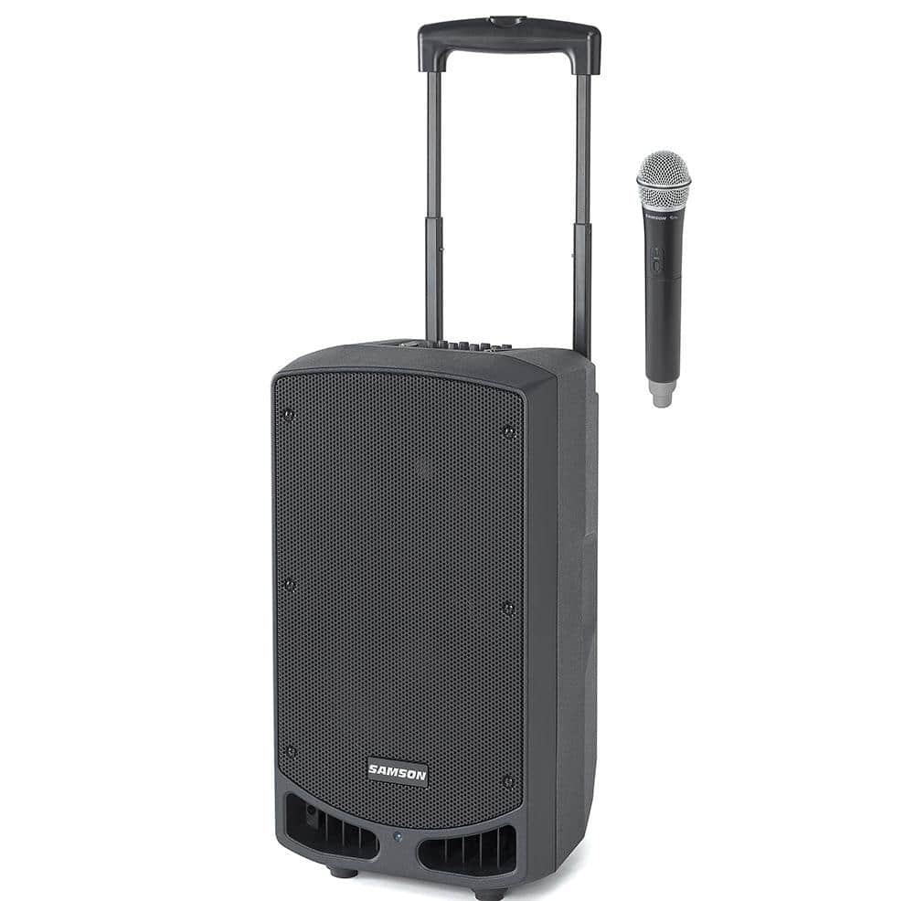 Samson Expedition XP310W All-in-One Portable PA System with Wireless Microphone & Bluetooth - Perfect for Outdoor Events, Parties, and Public Speaking