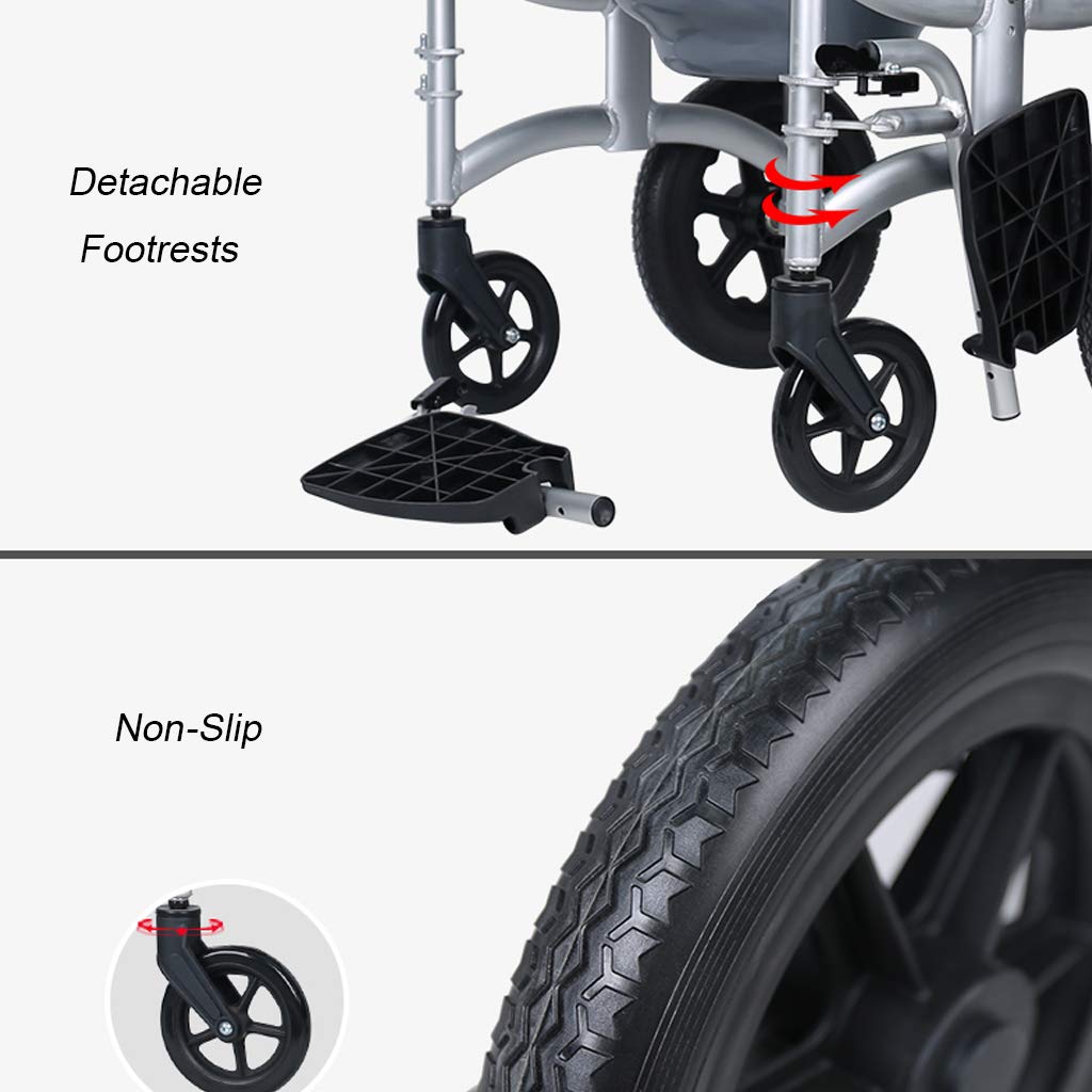 3 in 1 Adjustable Height Bedside Commode Toilet Chair with Wheels - Portable Shower Stool & Safety Frame for Elderly, Disabled & Pregnant Women - Ideal for Home Care, Bathroom Safety & Mobility Assistance