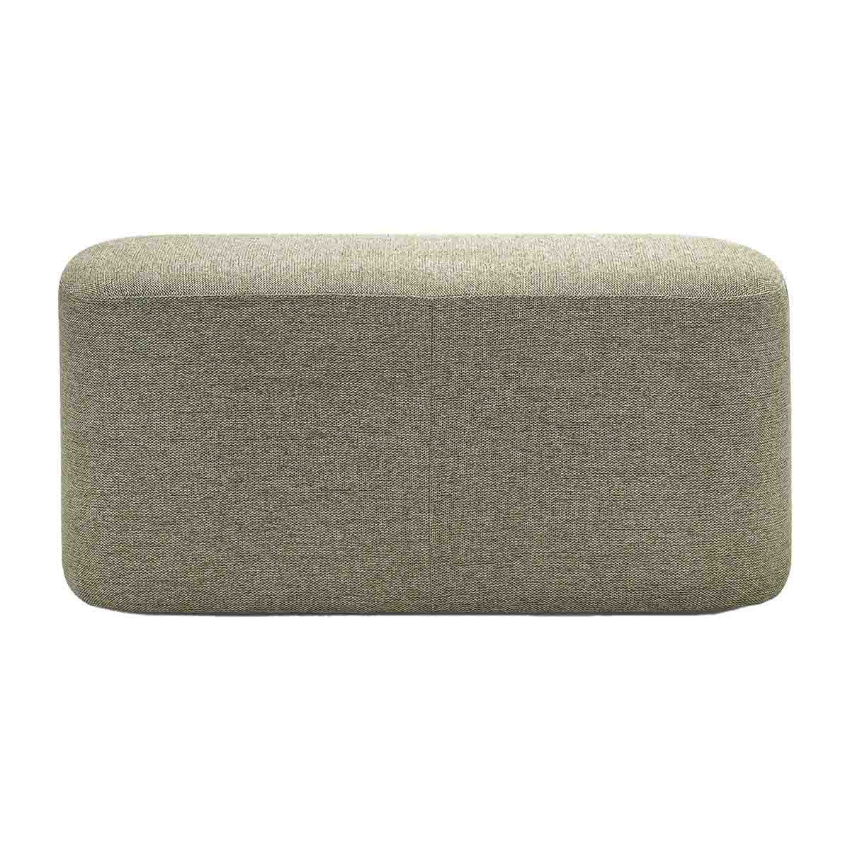 Ayla Fabric Rectangle Ottoman - Stylish and Versatile Footrest, Storage Bench for Living Room, Bedroom, or Nursery | Perfect for Extra Seating and Home Decor