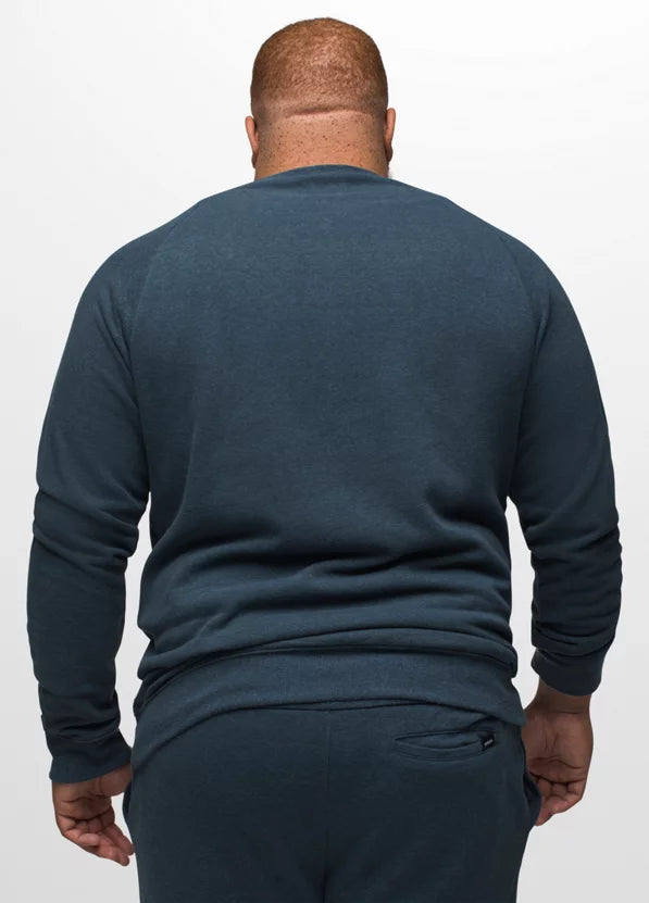 Men's Cardiff Fleece Crew Neck Sweatshirt - Soft & Warm Winter Pullover for Casual Wear, Outdoor Activities & Layering