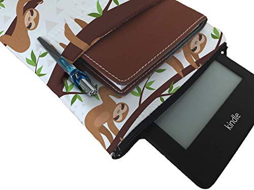 Sloths On Branches Book Sleeve - Protective Cover for Hardcover & Paperback Books - Perfect Gift for Book Lovers - Use for Reading, Travel, School & Office