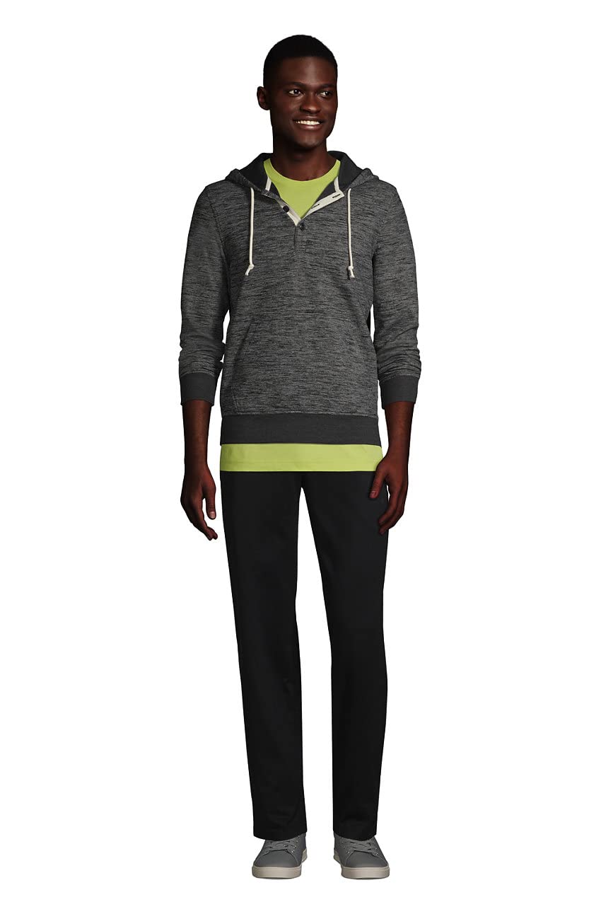Lands' End Men's Jersey Knit Sweatpants - Comfortable Casual Lounge Pants for Relaxing at Home, Running Errands & Traveling