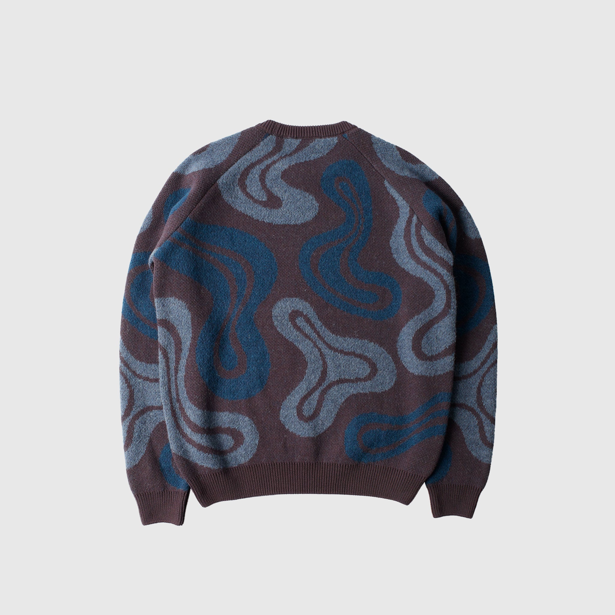 Stylish Lava Lamp Knitted Pullover Sweater - Trendy Retro 70s Inspired Fashion for Men & Women - Perfect for Casual Wear, Parties, and Cozy Nights at Home