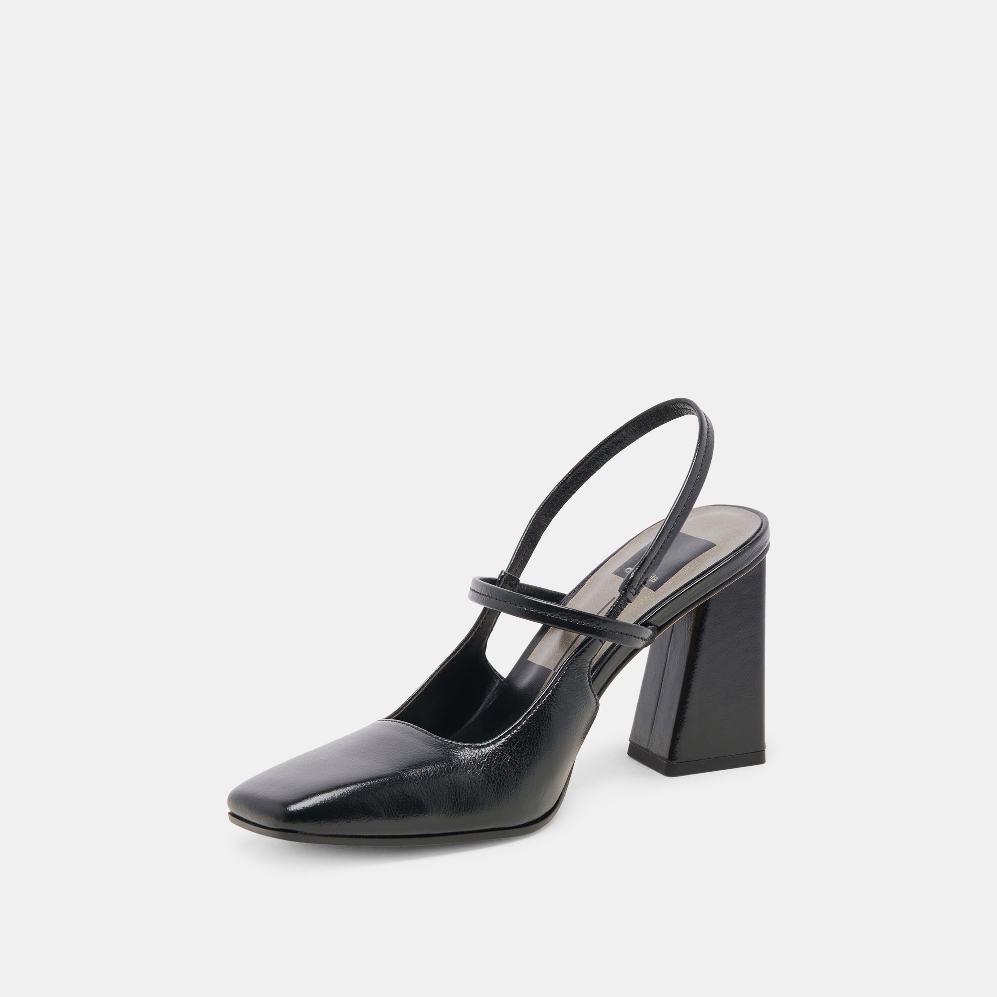 SOYER Women's High Heels - Midnight Crinkle Patent Leather Pumps for Party, Wedding & Evening Wear - Comfortable Dress Shoes for Women