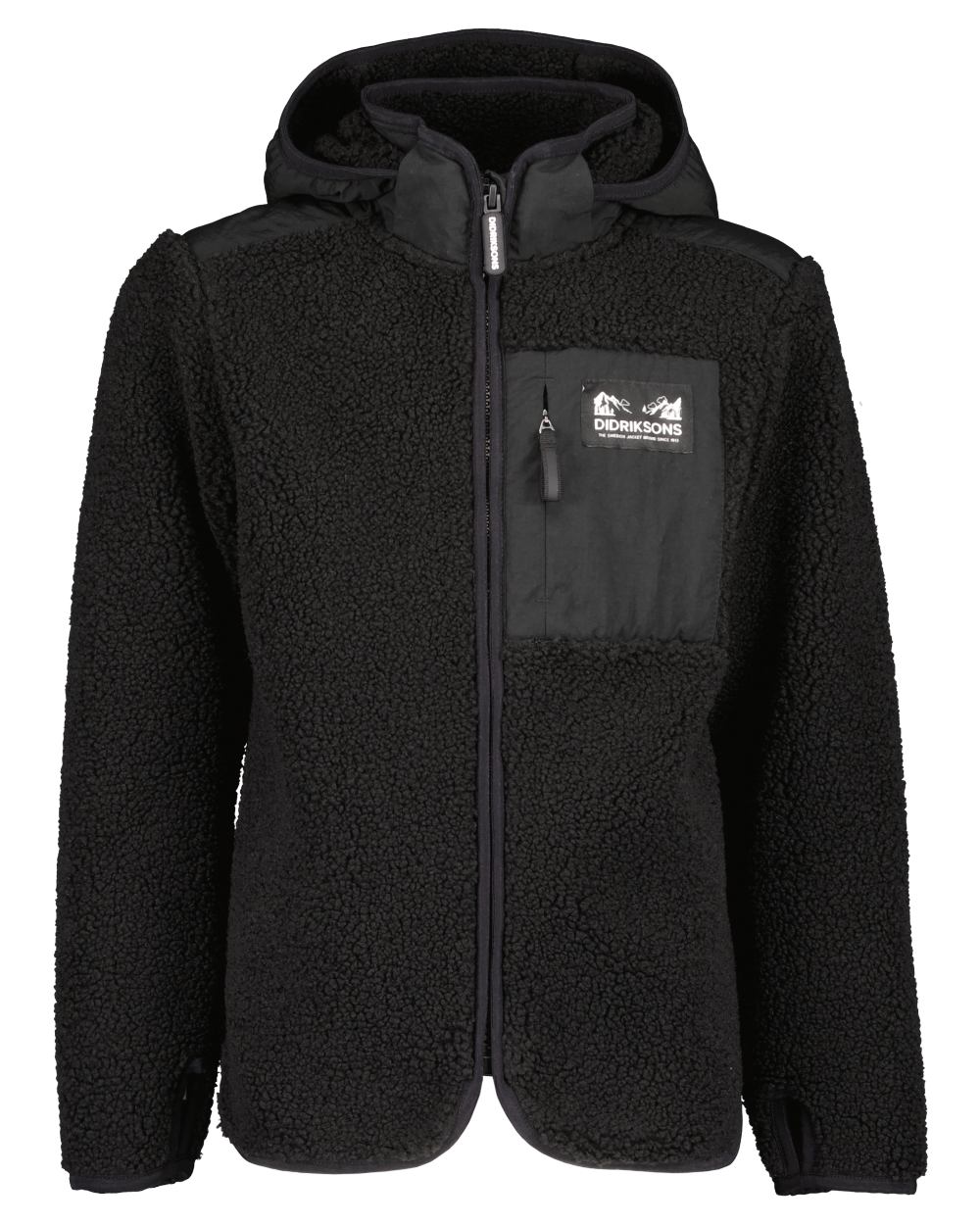 Didriksons Kids' Exa Full Zip Fleece Jacket - Warm & Cozy Outdoor Winter Jacket for Boys and Girls - Perfect for School, Playground & Family Adventures