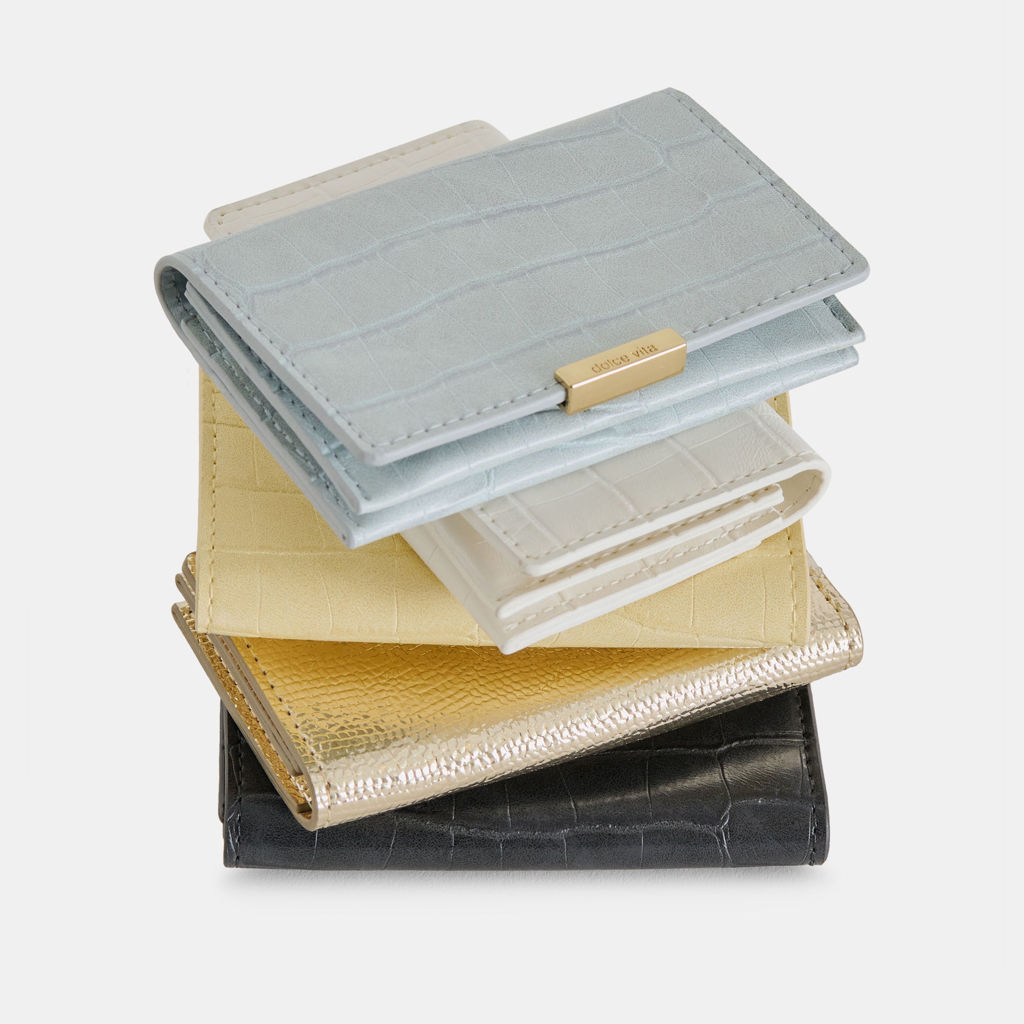 Mini Me Wallet - Gold Stella | Stylish & Compact Wallet for Women | Perfect for Everyday Use, Travel & Gifting