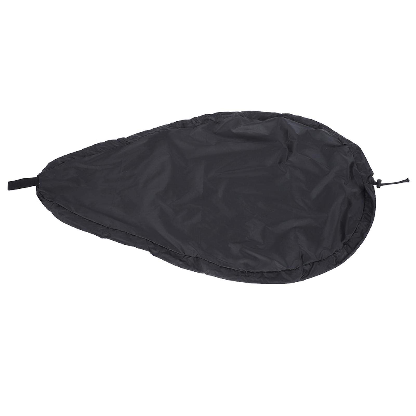 Universal Waterproof Kayak Cockpit Cover - UV50+ Sun Protection, Adjustable Canoe Seal for Outdoor Storage, Blocks Cockpit Holes (Large, Black) - Ideal for Ocean, Lake & River Kayaking