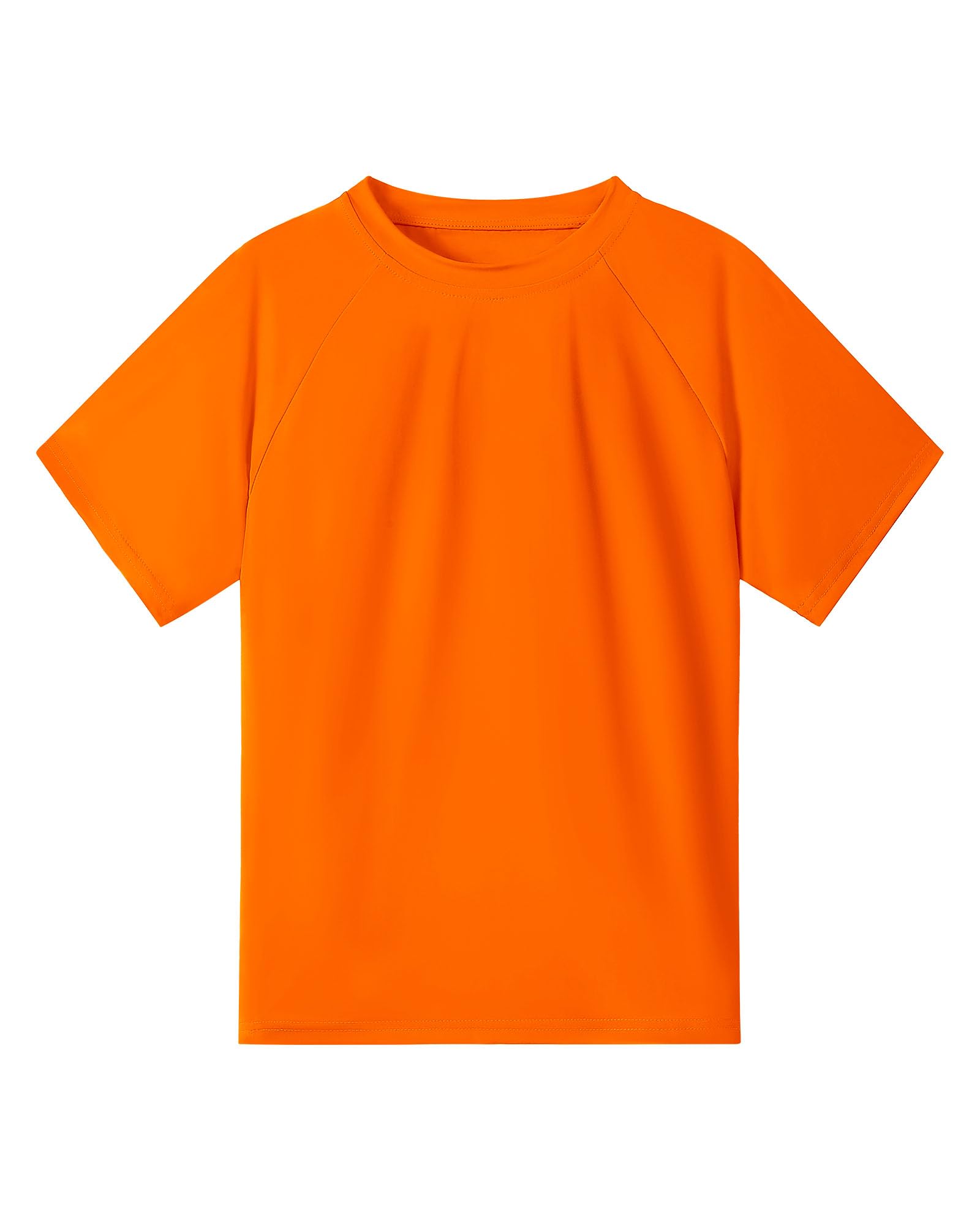 Witwot Boys UPF 50+ Sun Protection Short Sleeve Rash Guard Swim Shirt - Youth Kids UV Protective Swimwear for Beach, Pool & Water Sports