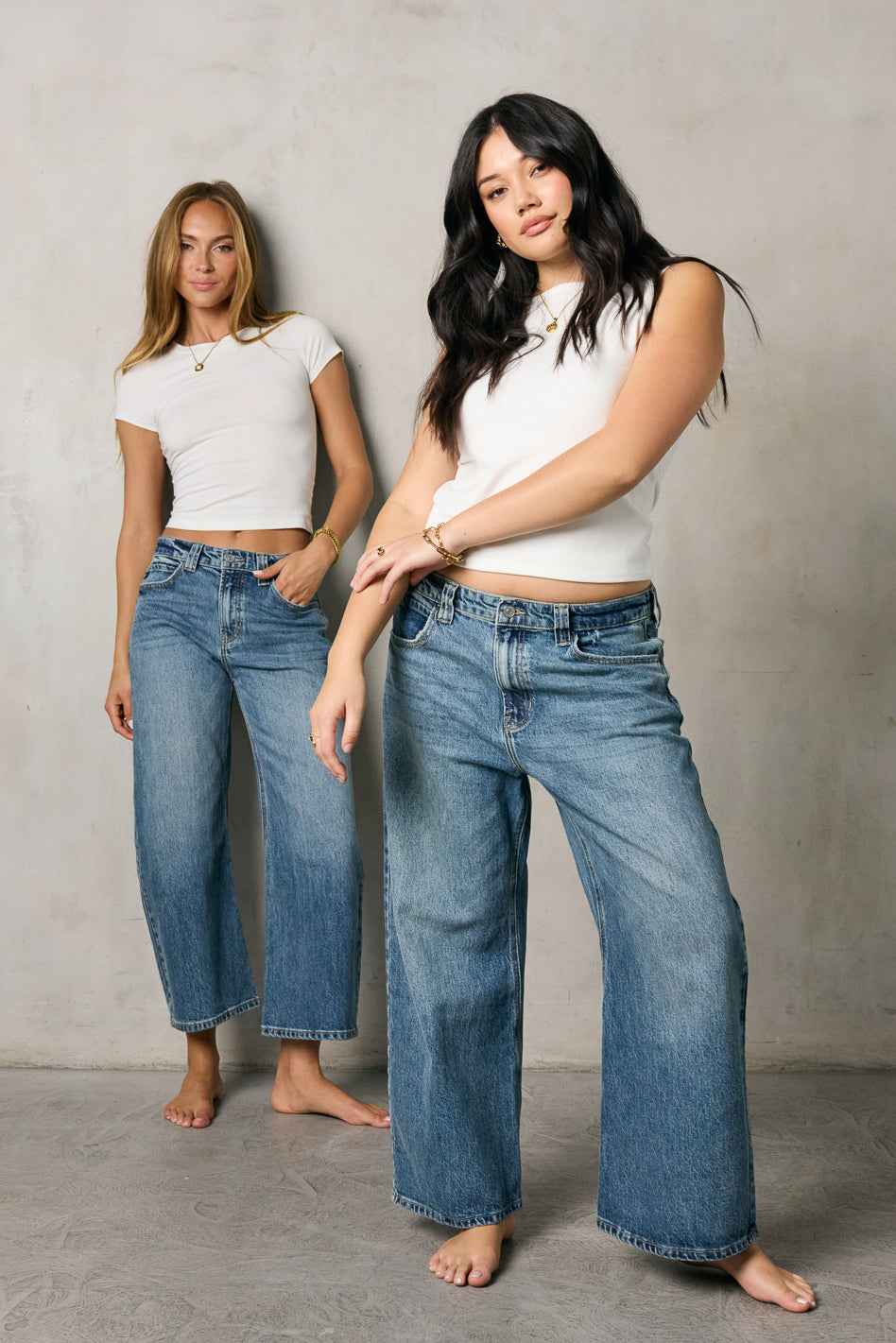 Kenny Loose Fit Barrel Jeans for Women & Men - High Waist Distressed Denim Pants - Casual Streetwear & Vintage Style (Perfect for Everyday Wear, Parties & Fashion Outfits)