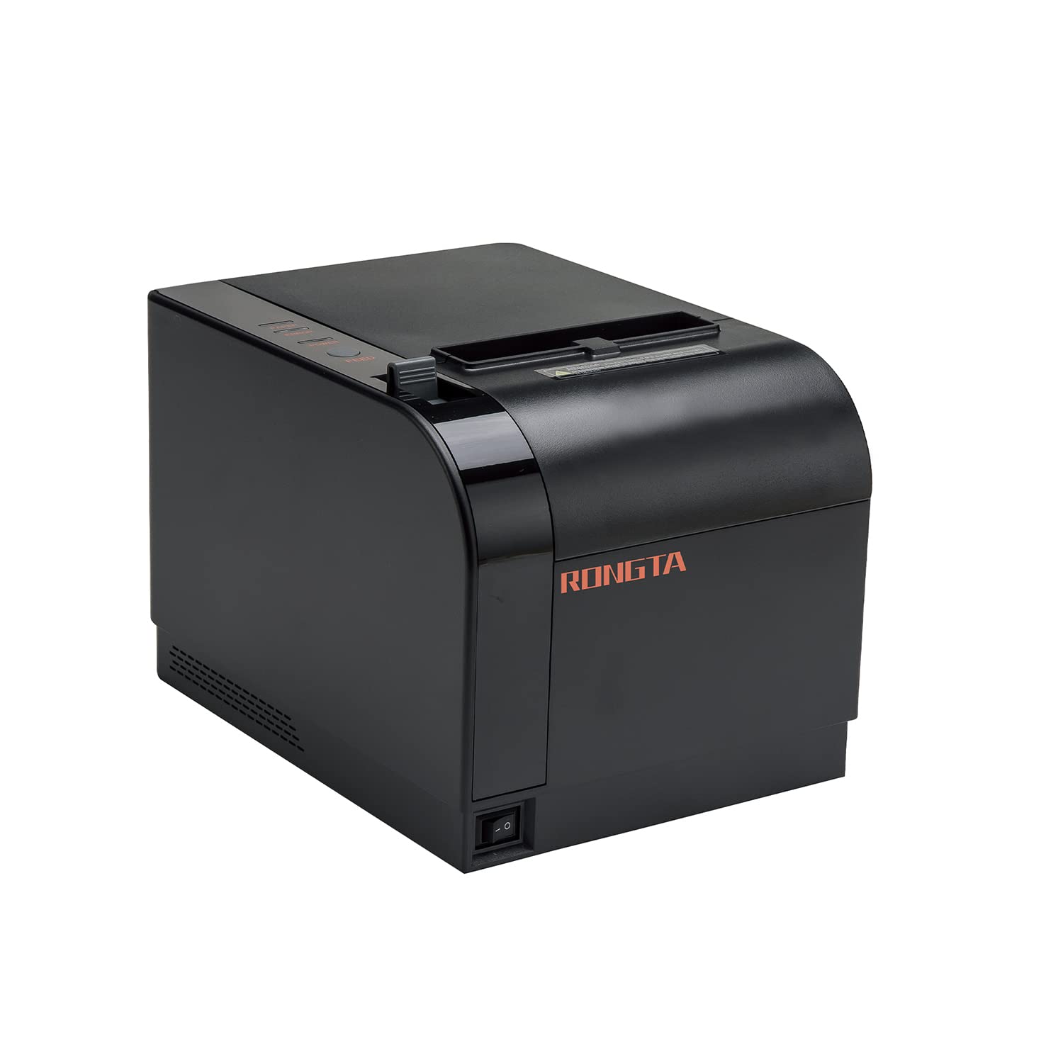 Rongta 80mm Thermal Receipt Printer with Auto Cutter - ESC/POS Compatible for POS Systems, Supports USB/Serial/Ethernet & Cash Drawer - Works with Windows, Mac, Linux - Ideal for Retail Stores, Restaurants & Small Businesses