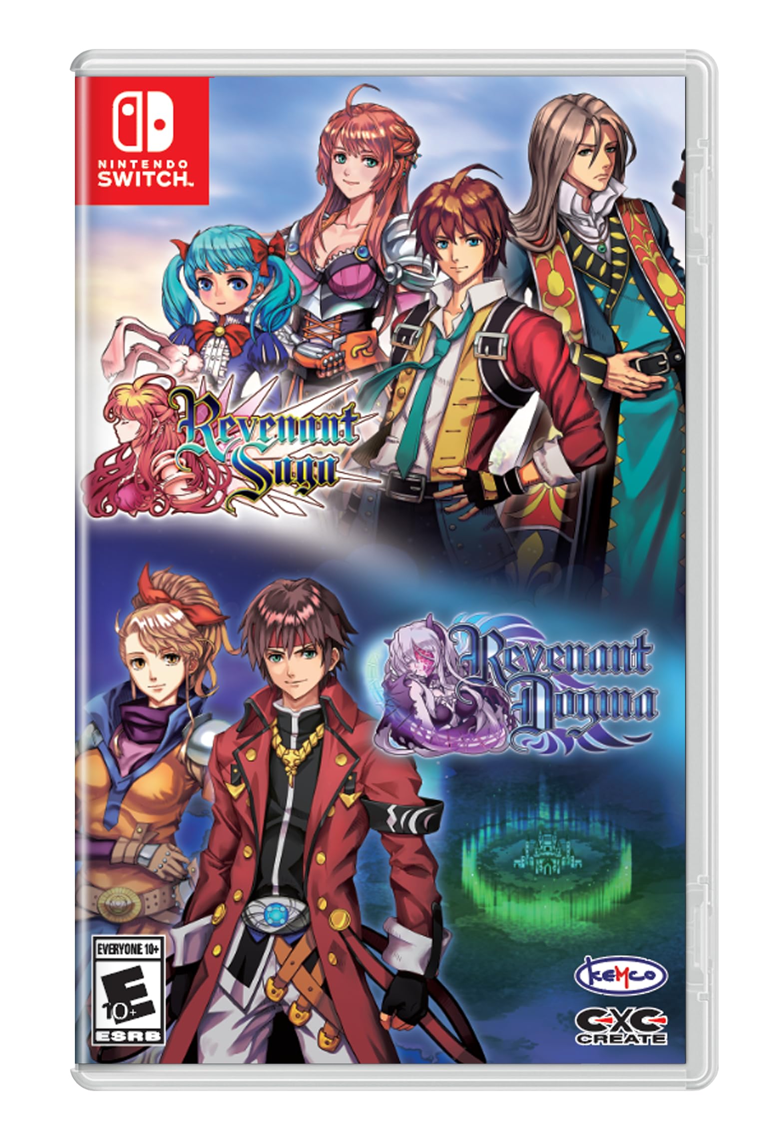 Revenant Saga & Revenant Dogma Bundle - Nintendo Switch Game | JRPG Adventure for Anime Fans | Perfect for Handheld & TV Gaming