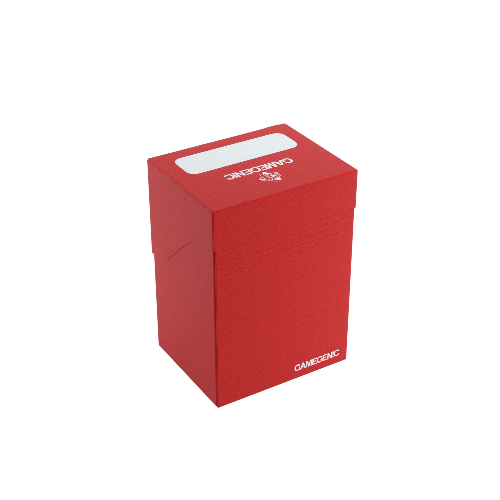 80+ Red Deck Holder - Playing Card Organizer for Poker, Blackjack & Game Nights - Perfect for Casino Parties & Family Gatherings