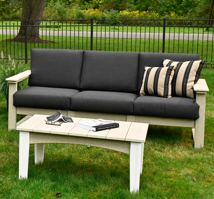 Luxcraft Recycled Plastic Lanai Deep Seating Armrest/End Set - Durable Outdoor Patio Furniture for Poolside, Garden & Backyard Relaxation