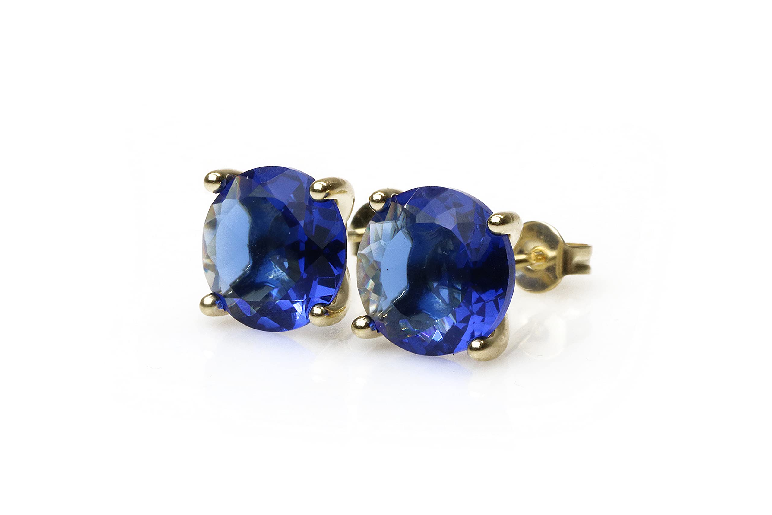 Blue Sapphire Earrings for Women - Bridal & Statement Jewelry Gift