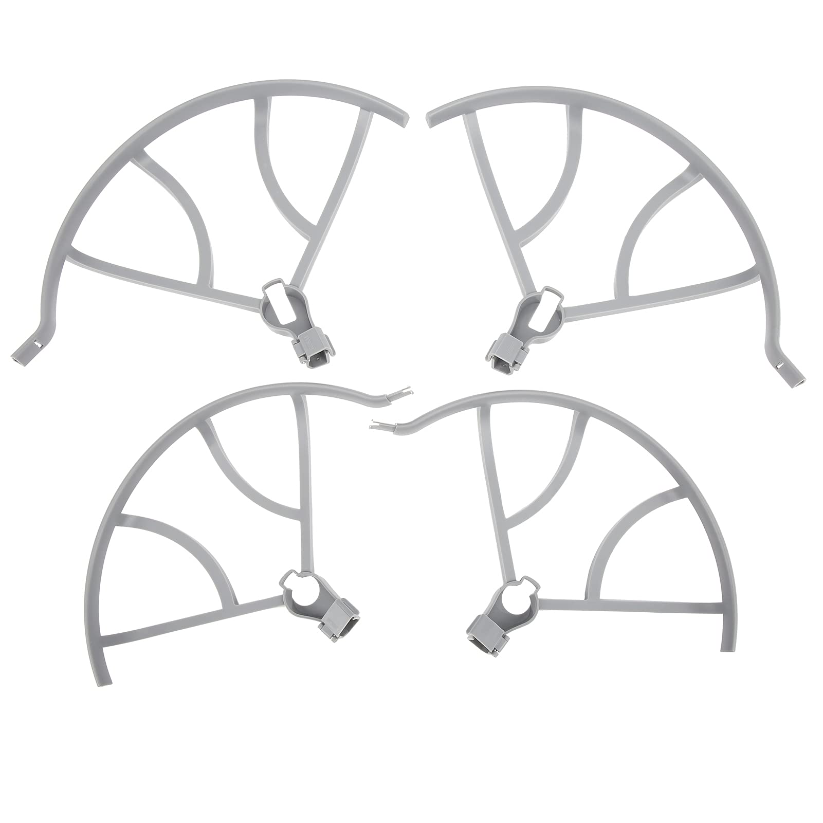 4Pcs ABS Propeller Anti-Collision Rings for DJI Mavic Air 2/Air 2S Drones - Protect Your Drone from Crashes During Outdoor Flights & Aerial Photography