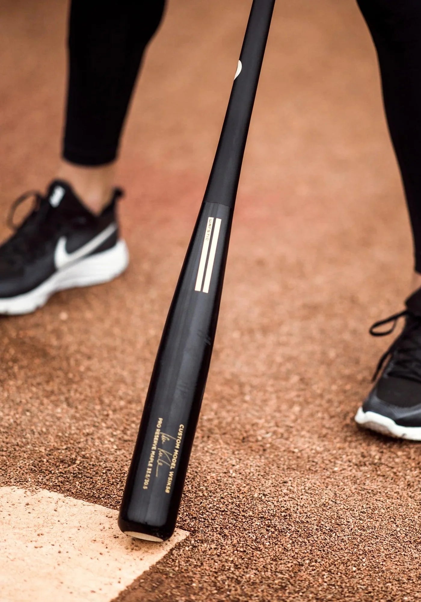Warstic WSIK58 Ian Kinsler Pro Signature Maple Wood Baseball Bat - Professional Grade for Training & Games - Perfect for Baseball Players & Collectors