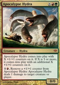 Magic: The Gathering - Apocalypse Hydra Card from Conflux Set | Collectible Trading Card Game for MTG Players & Deck Builders | Perfect for Competitive Play & Strategy Games