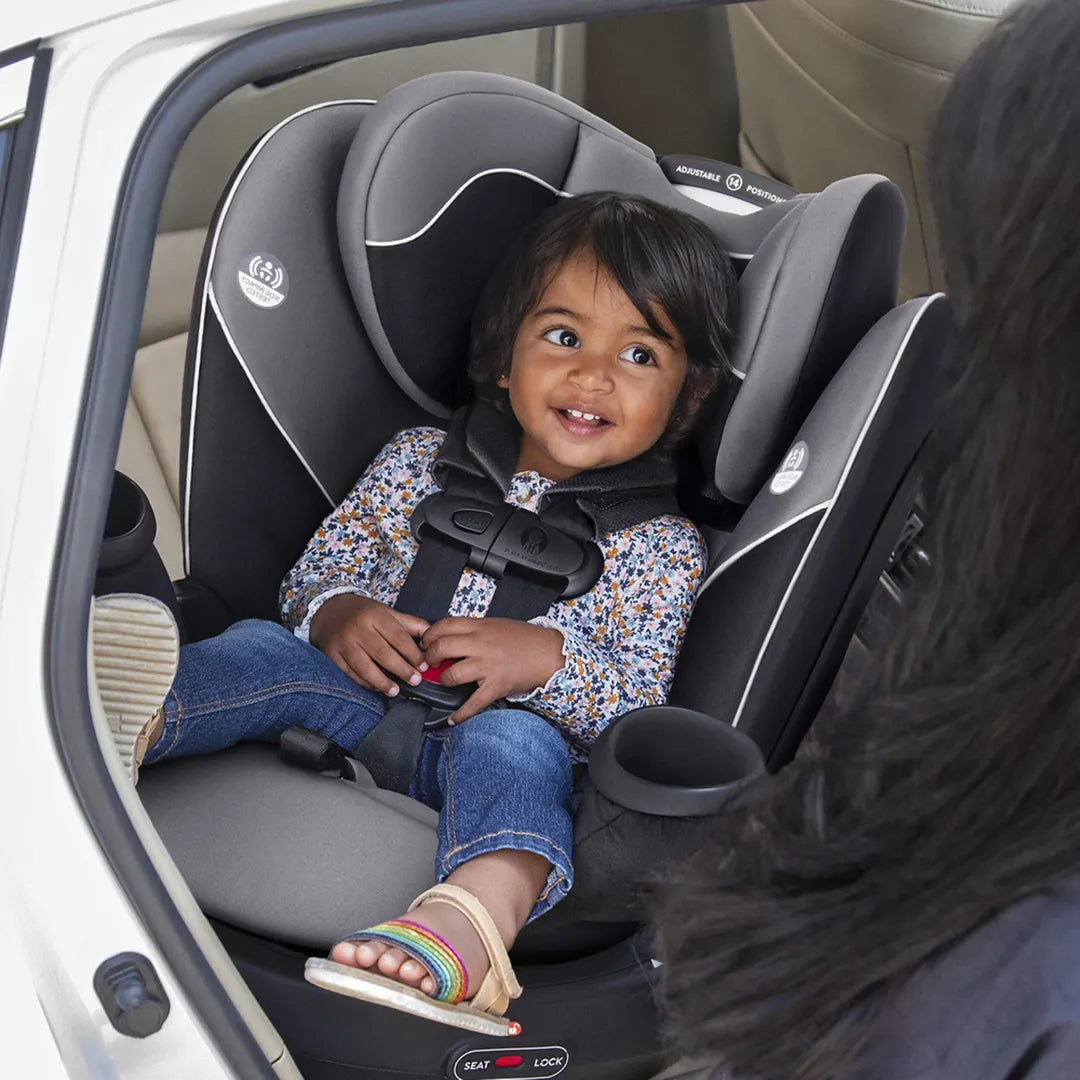 Revolve360 All-in-One Convertible Car Seat - Amherst Gray | Safe & Comfortable for Infants to Toddlers | Perfect for Travel & Everyday Use
