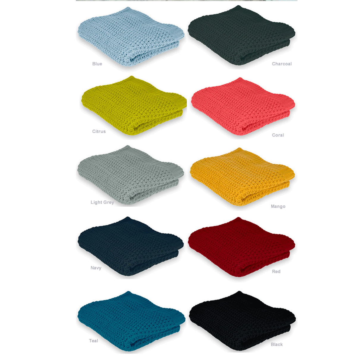 Soft & Cozy Acrylic Knitted Throw Blanket by Ardor - Perfect for Couch, Bed & Home Decor - Warm & Stylish for Winter Nights