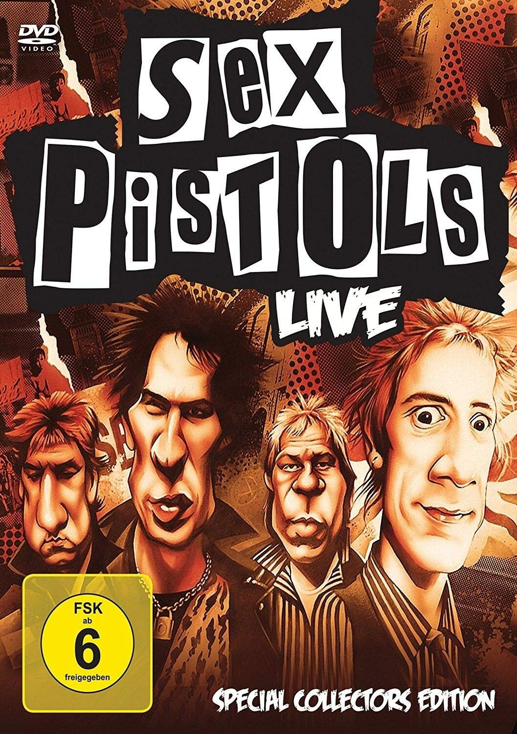 Sex Pistols Live - Special Collectors Edition DVD | Punk Rock Concert Film | Limited Edition Music Memorabilia | Perfect for Punk Fans & Music Collectors