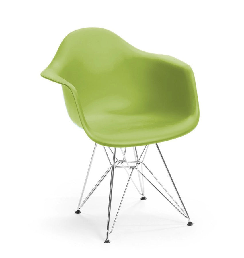 Elegant Silver Armchair - Modern Accent Chair for Living Room, Bedroom & Office - Comfortable & Stylish Seating Solution