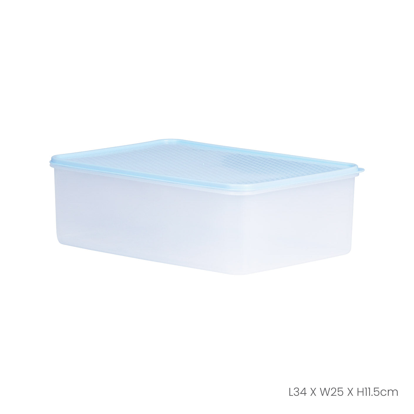 Fresh Produce Storage Box with Lid - Small (2851PE) | Airtight Food Container for Fruits, Vegetables & Meal Prep | Perfect for Kitchen, Pantry & Refrigerator Organization