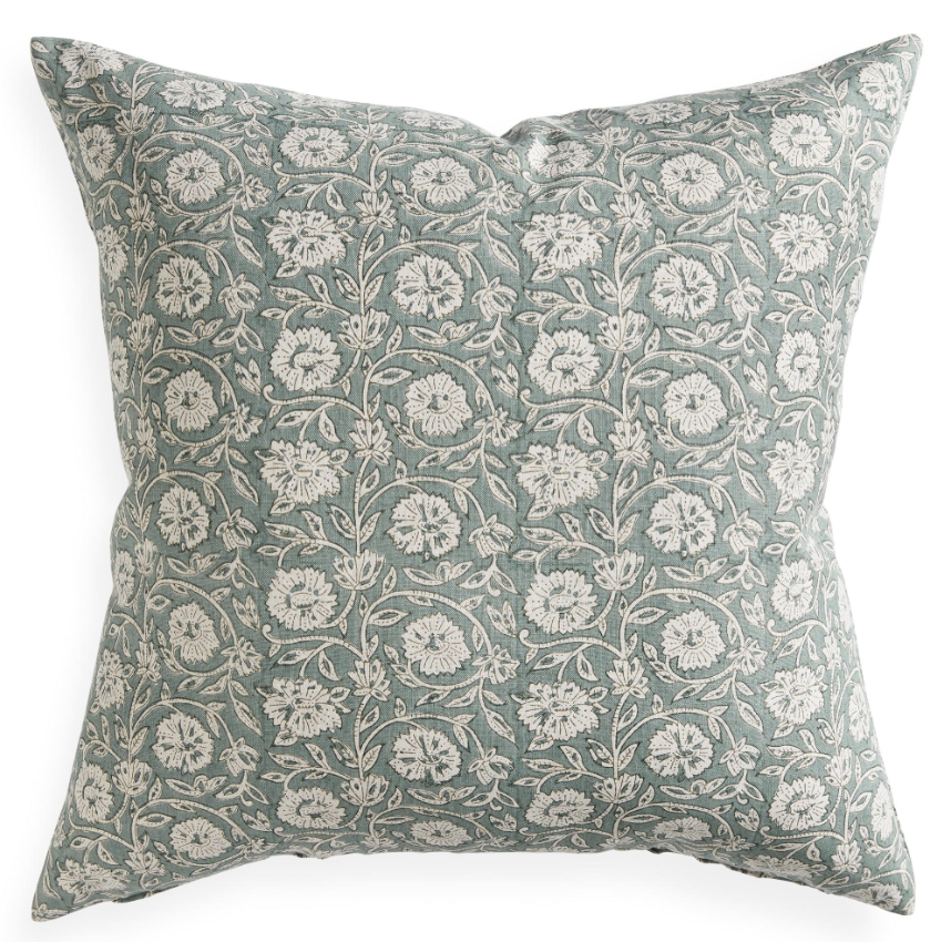 Premium Cedella Moss Pillow Cover - Soft & Breathable Linen Fabric - Decorative Cushion Case for Sofa, Bed, Living Room & Home Decor