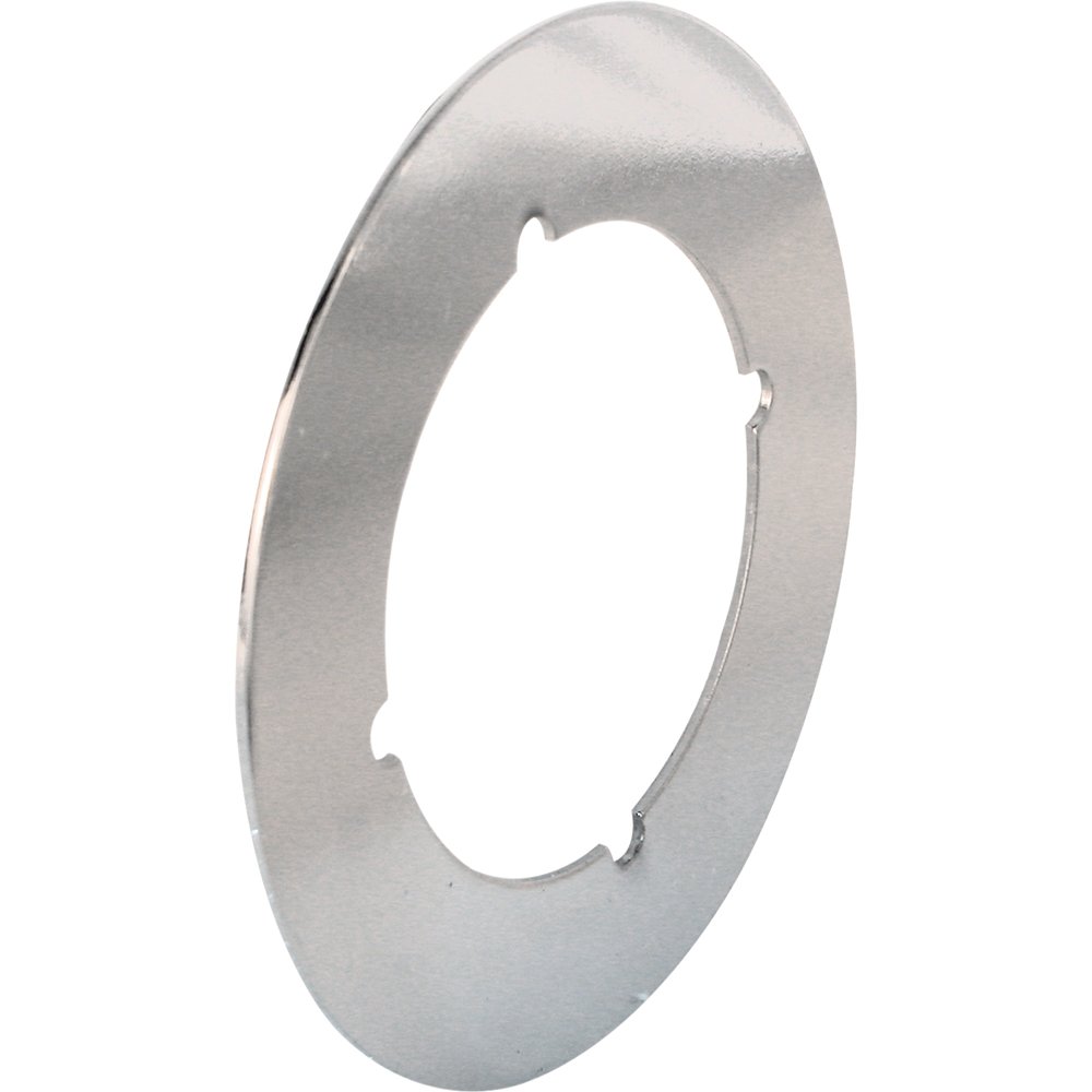 Prime-Line U 9517 3-1/2 Inch Chrome Plated Back Plate (2 Pack) - Heavy Duty Cabinet Hardware for Kitchen & Bathroom Renovation