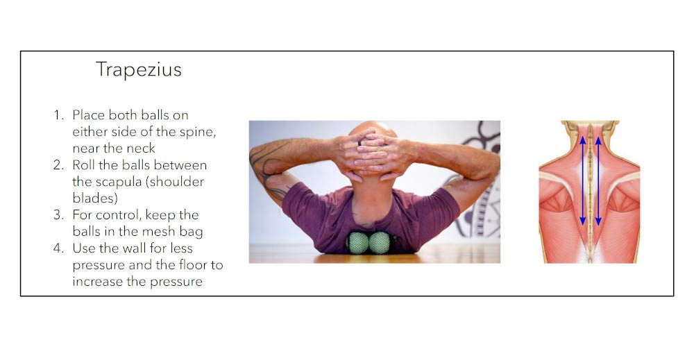 Rollit Therapy Massage Balls Set - Deep Tissue Muscle Relief for Back, Neck & Feet - Perfect for Home, Office & Gym Recovery