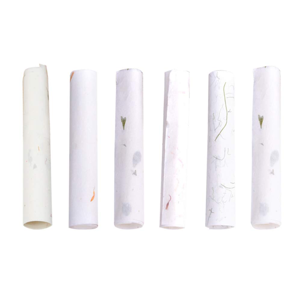 EXCEART 60pcs Vintage Chinese Xuan Paper Stationery Set - 28x17cm Traditional Calligraphy Paper for Letter Writing, Journaling & Art Projects - Perfect for Handwriting Practice, Scrapbooking & Gift Wrapping