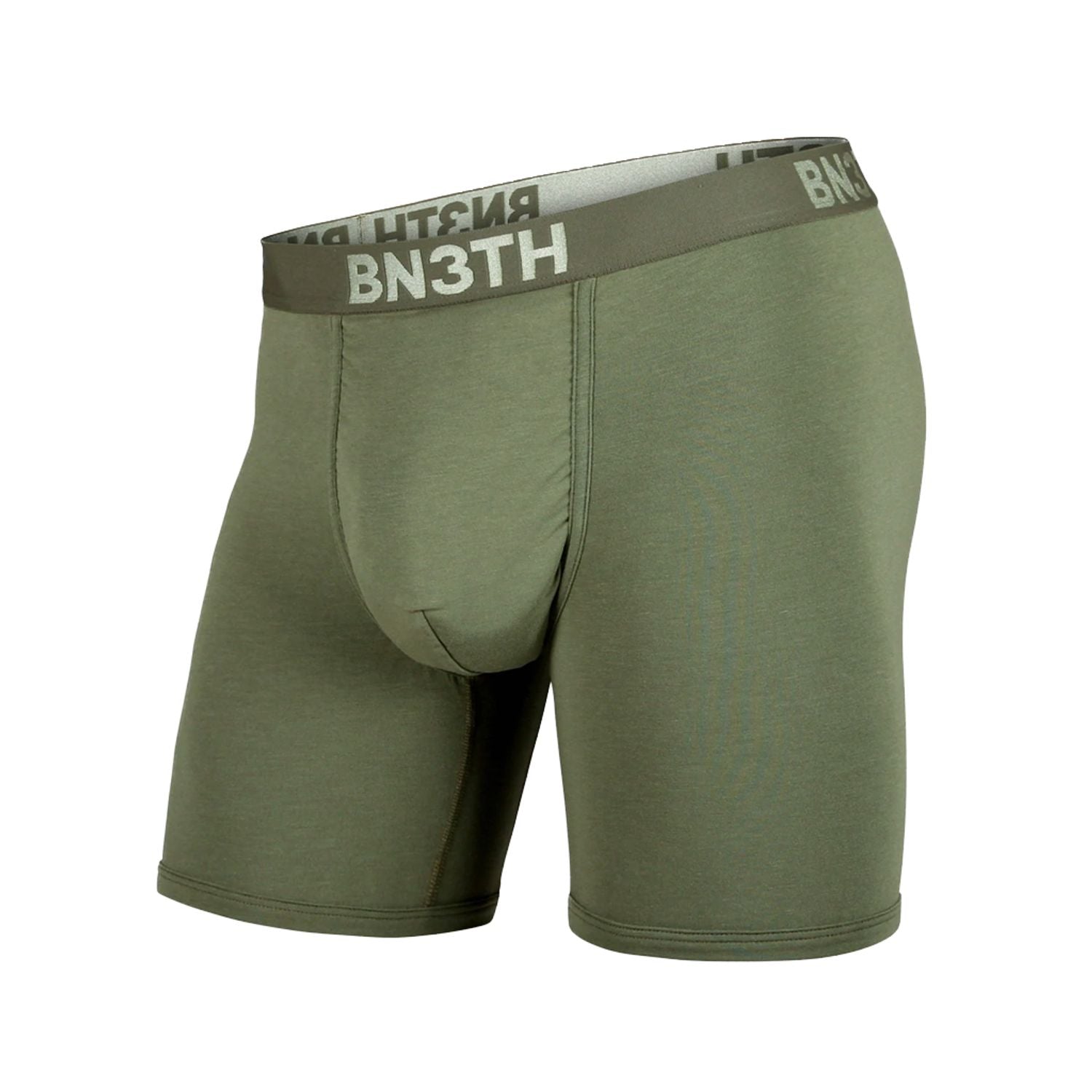 BN3TH Men's Boxer Briefs - Soft Breathable Underwear for Comfort & Support (Pine/Haze) | Perfect for Workout, Travel & Everyday Wear