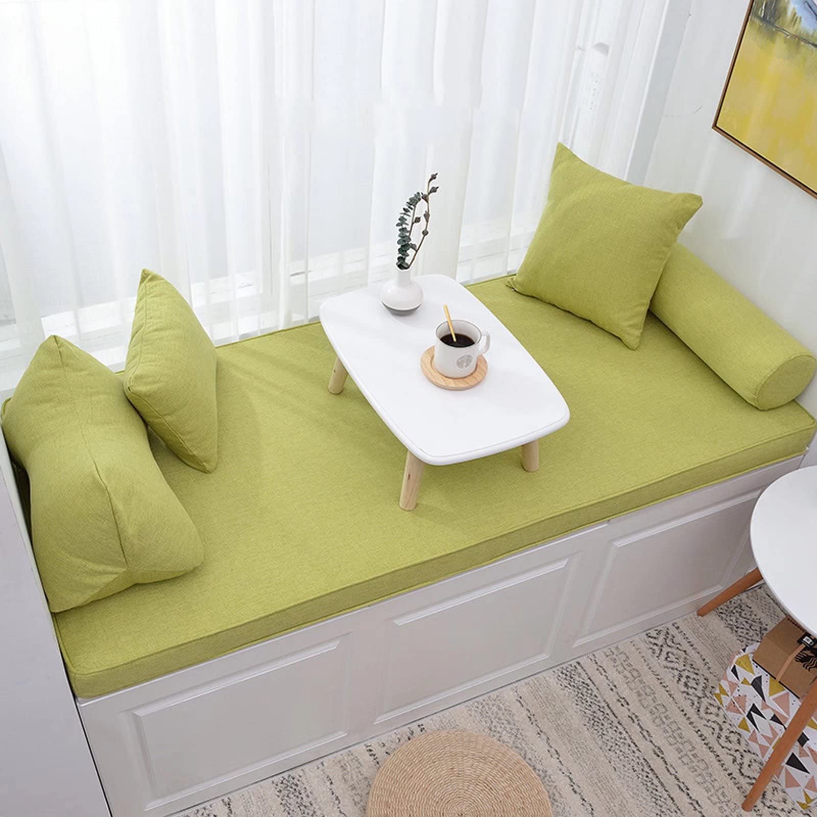 KaYomax Custom Bench Cushions - Indoor/Outdoor Furniture Cushions for Bay Window Seats, Patio Porch Swings, Living Room Sofas - High-Quality Upholstery Foam Pads for Comfortable Seating | Perfect for Home, Garden & Relaxation