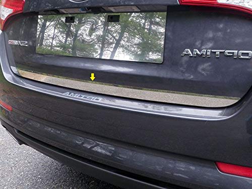 BRIGHTT-QA395149 Stainless Steel Rear Deck Accent Trim for 2011-2015 Kia Optima - 1PC Chrome Exterior Accessory for Car Styling & Protection