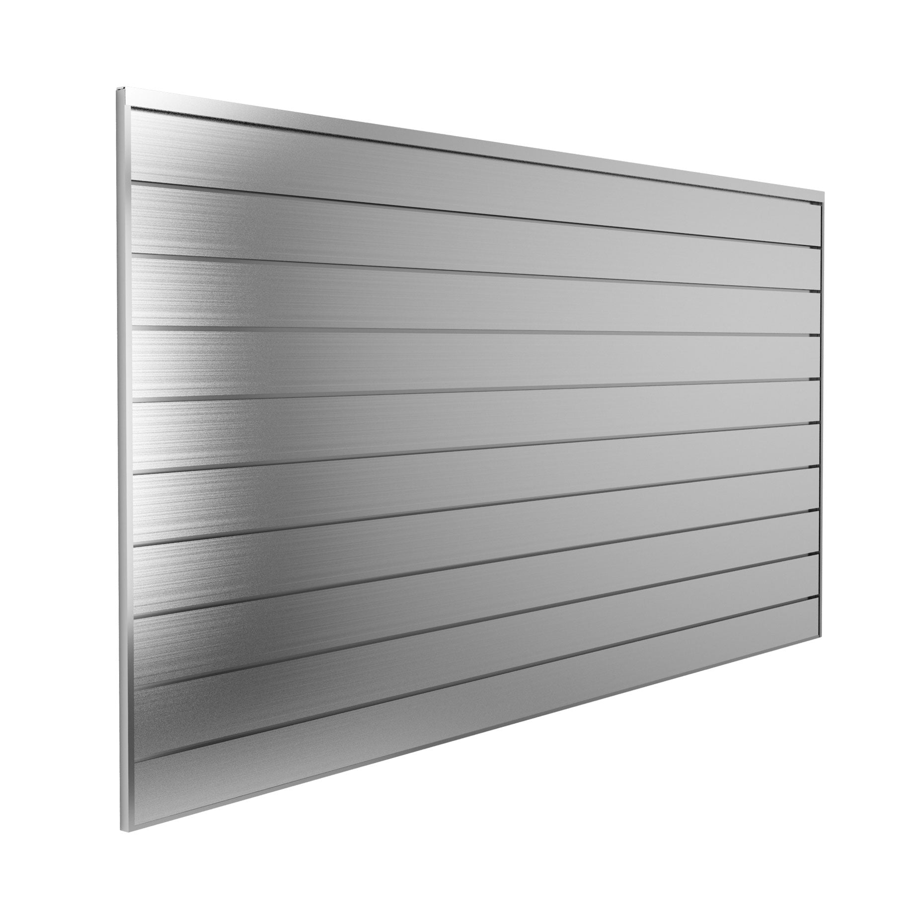 4 x 8 ft. Aluminum Slatwall Panel - Heavy Duty Retail Display Shelving for Stores, Boutiques & Garment Shops - Perfect for Organizing & Showcasing Merchandise