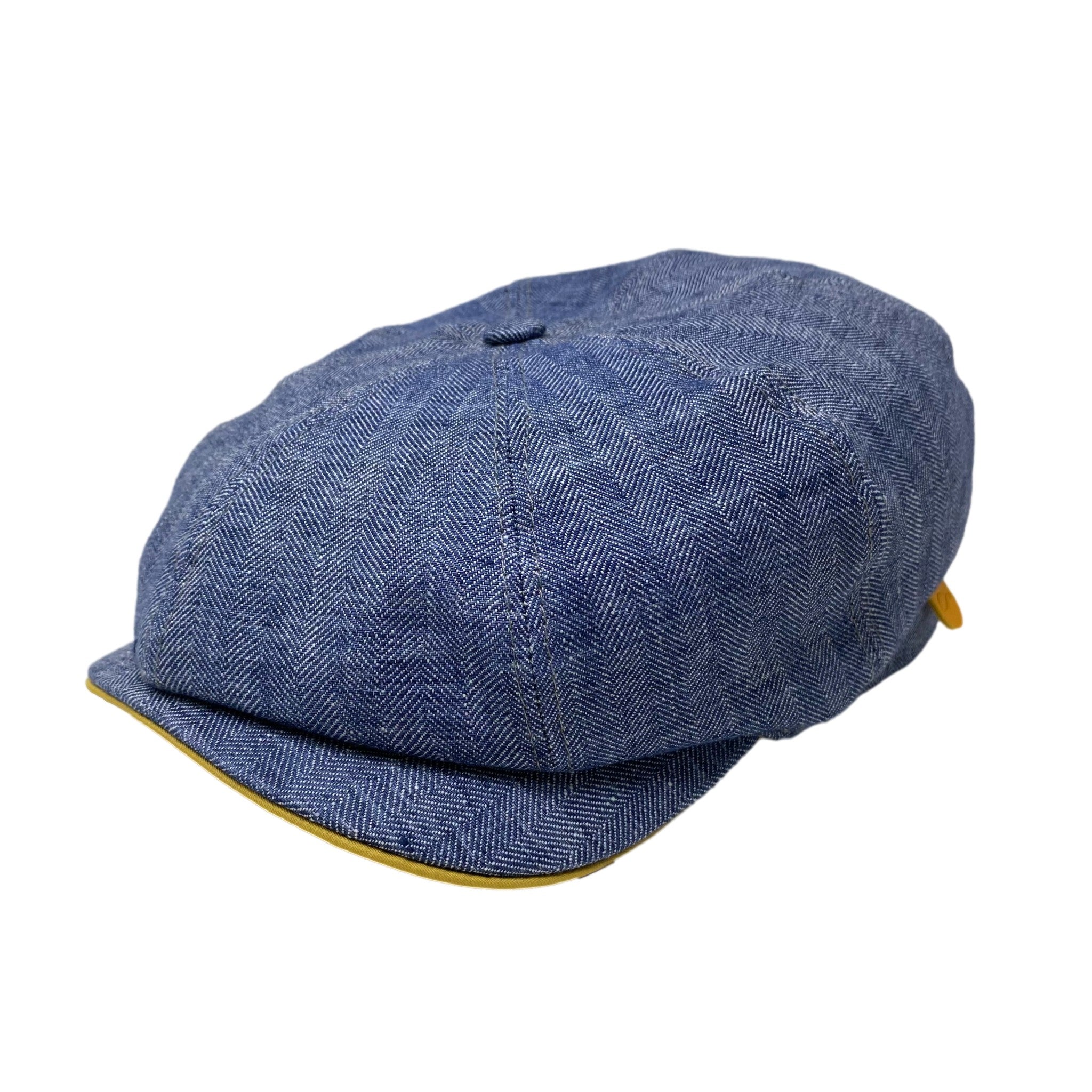 Kingston Linen Cap for Men & Women - Breathable Summer Hat with UPF 50+ Sun Protection - Casual Beach, Golf, Outdoor Activities Accessory